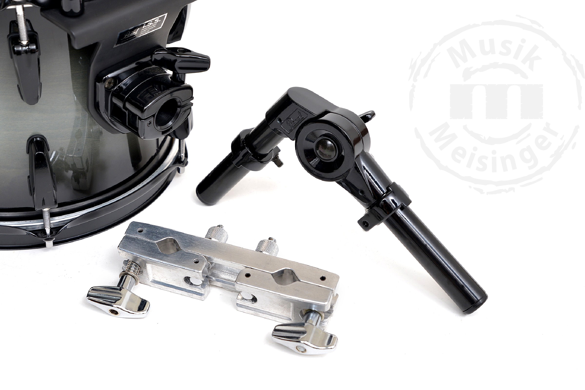 Pearl Export ELX 10x8 Add-on Pack Black Burst inkl. Klammer und Tomarm Pearl Export ELX 10x8 Add-on Pack Black Burst inkl. Klammer und Tomarm