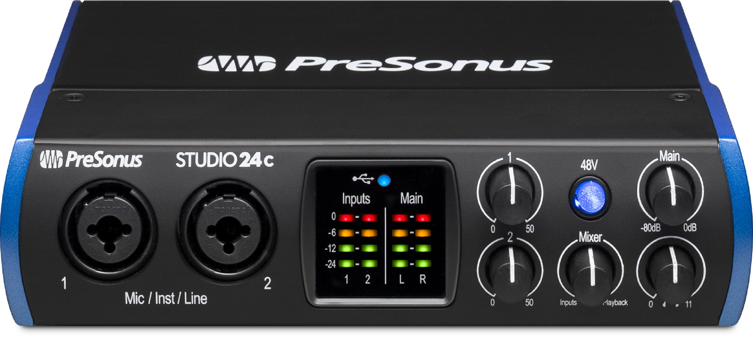 Presonus Studio24c 2x2 USB-C Audio-Interface