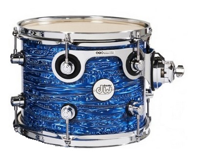 dw Design 10x8 Tom Tom  Royal Strata Blue