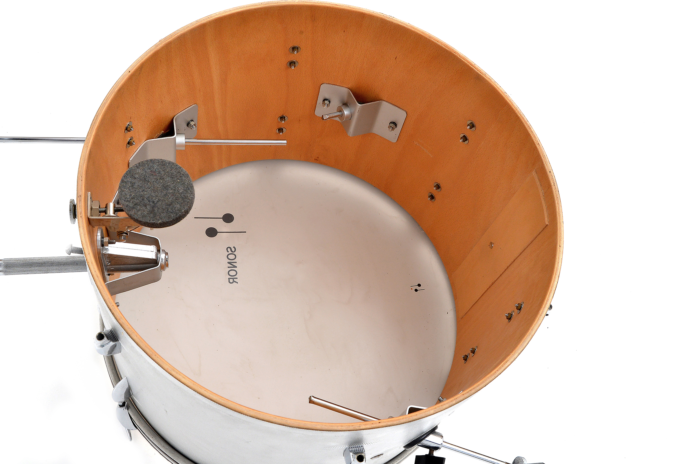 Sonor Teardrop 20B/13T/16FT Metallic Silber