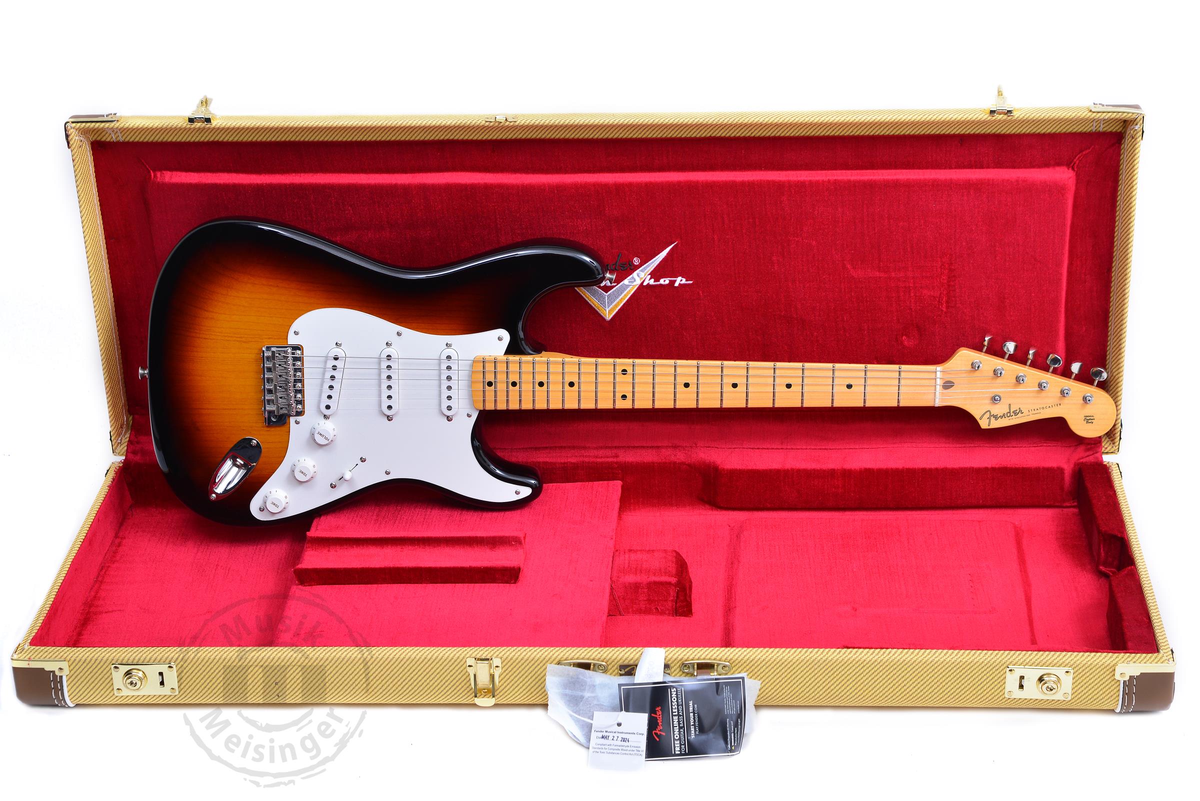 FENDER VINT CUST 55 STRAT TCP - WF2TSB