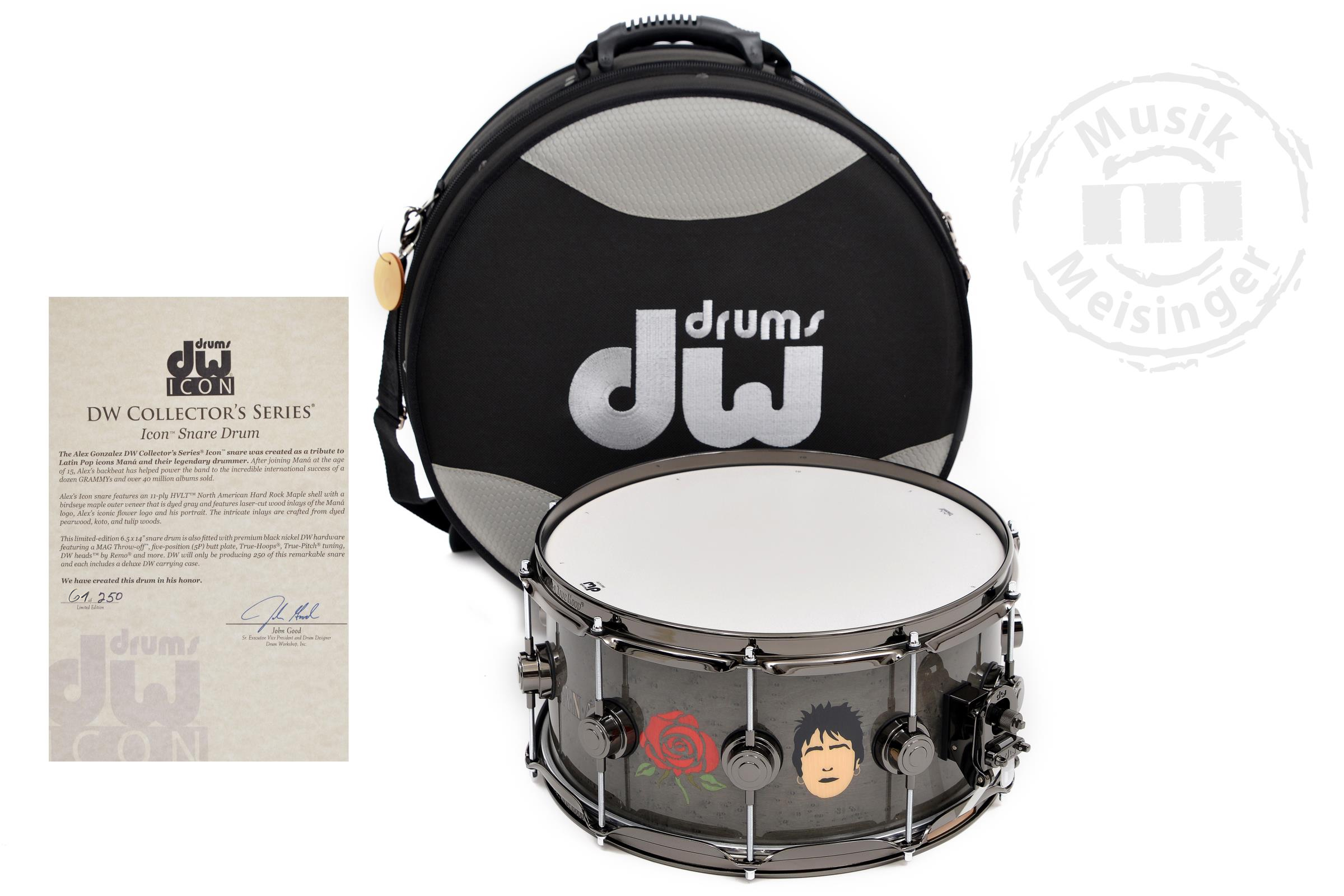 DW 14x6,5 Alex González Icon Snare
