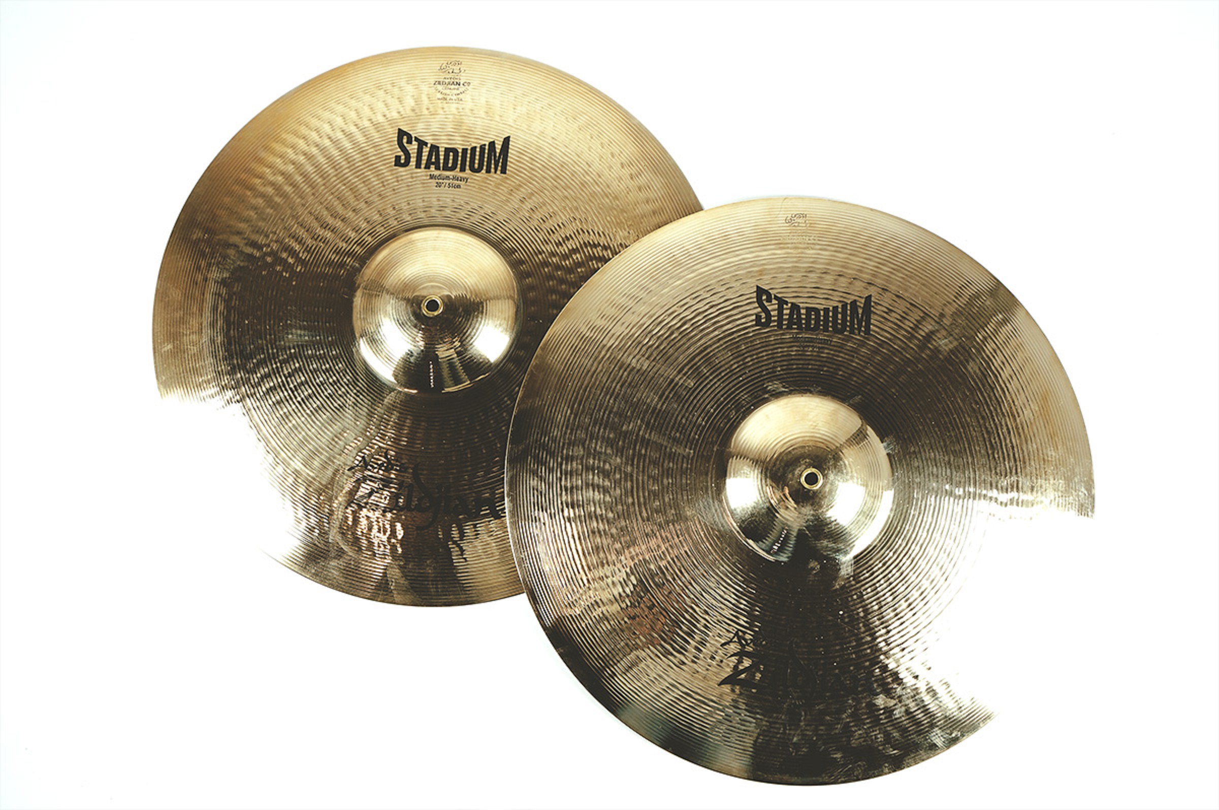 Zildjian A Stadium Serie 20" Medium-Heavy Brilliant Finish (Paar)