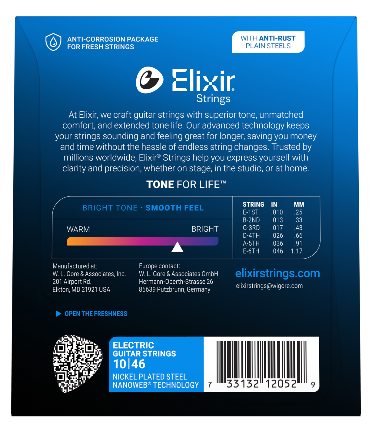 ELIXIR NANOWEB LIGHT ELECTRIC