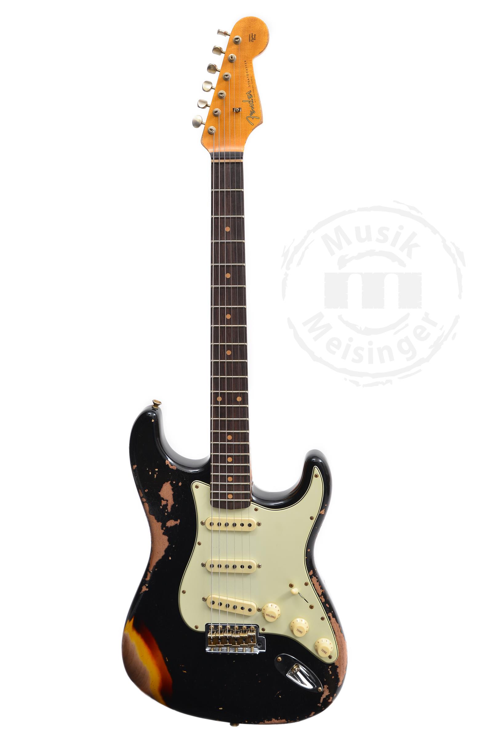 FENDER B3 60 STRAT HREL - ABLK/3TSB