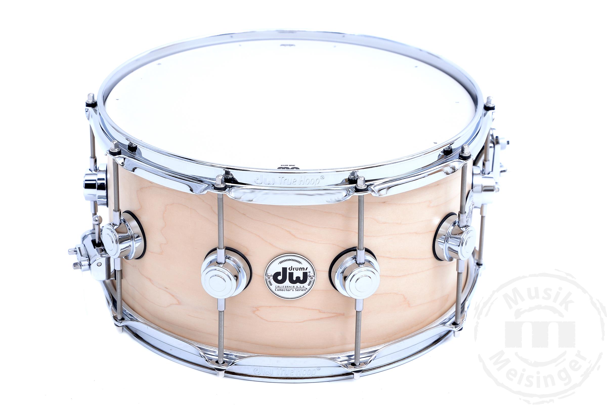 DW Satin Oil 14x7 Snare Natural