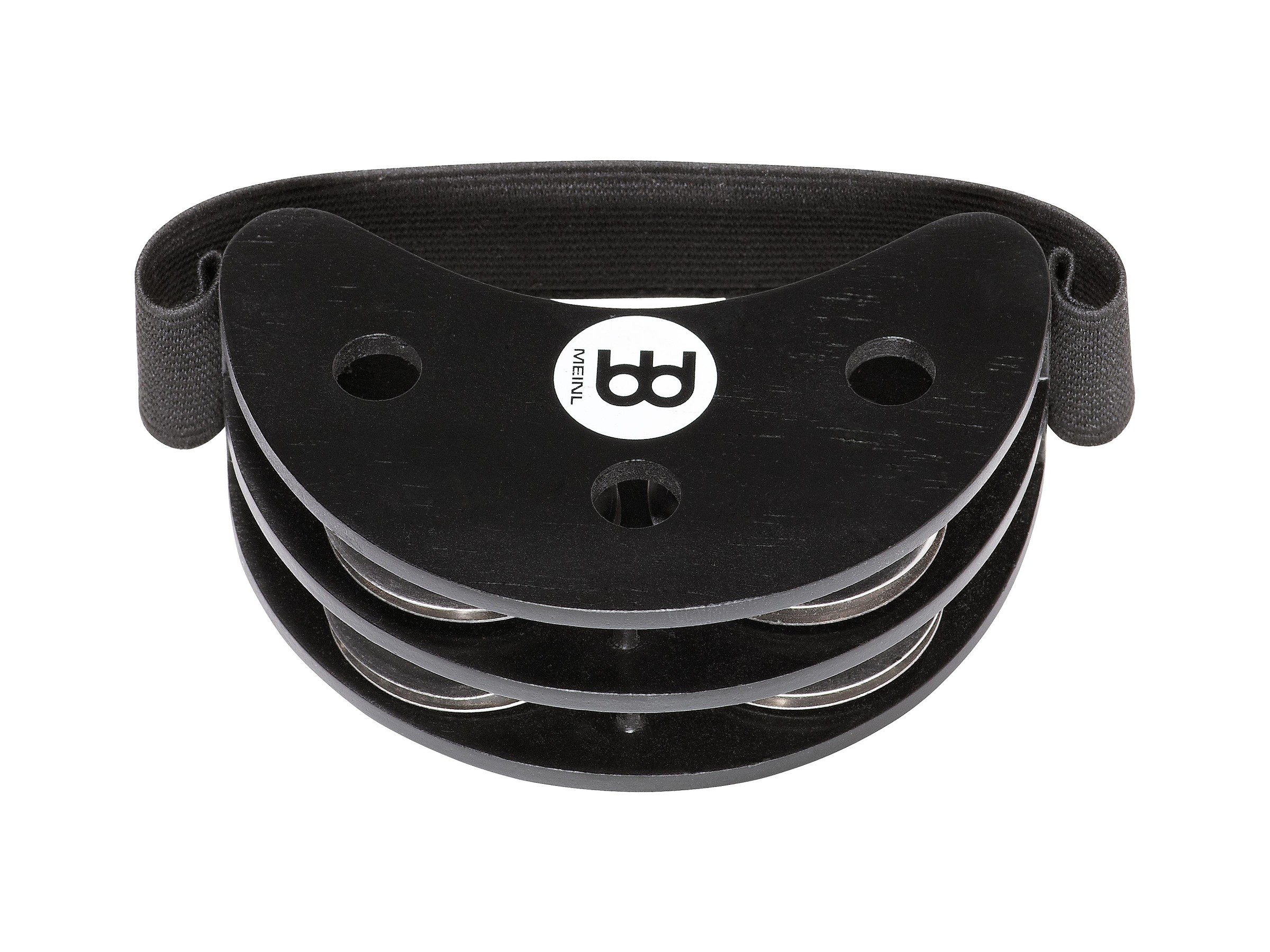 Meinl FJS2S-BK Compact Foot Tambourine Steel