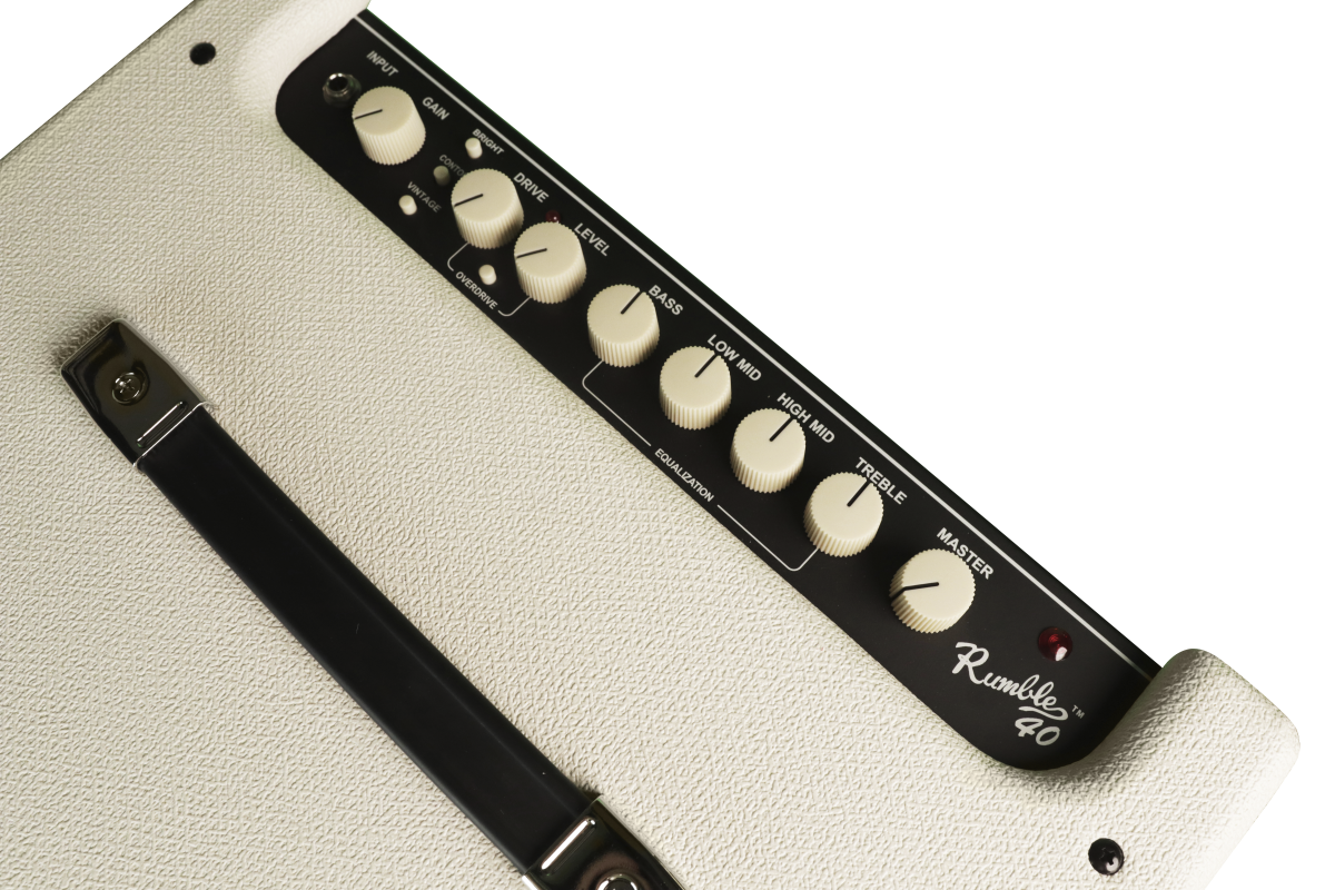 FENDER RUMBLE 40 V3 IVORY 230V EU