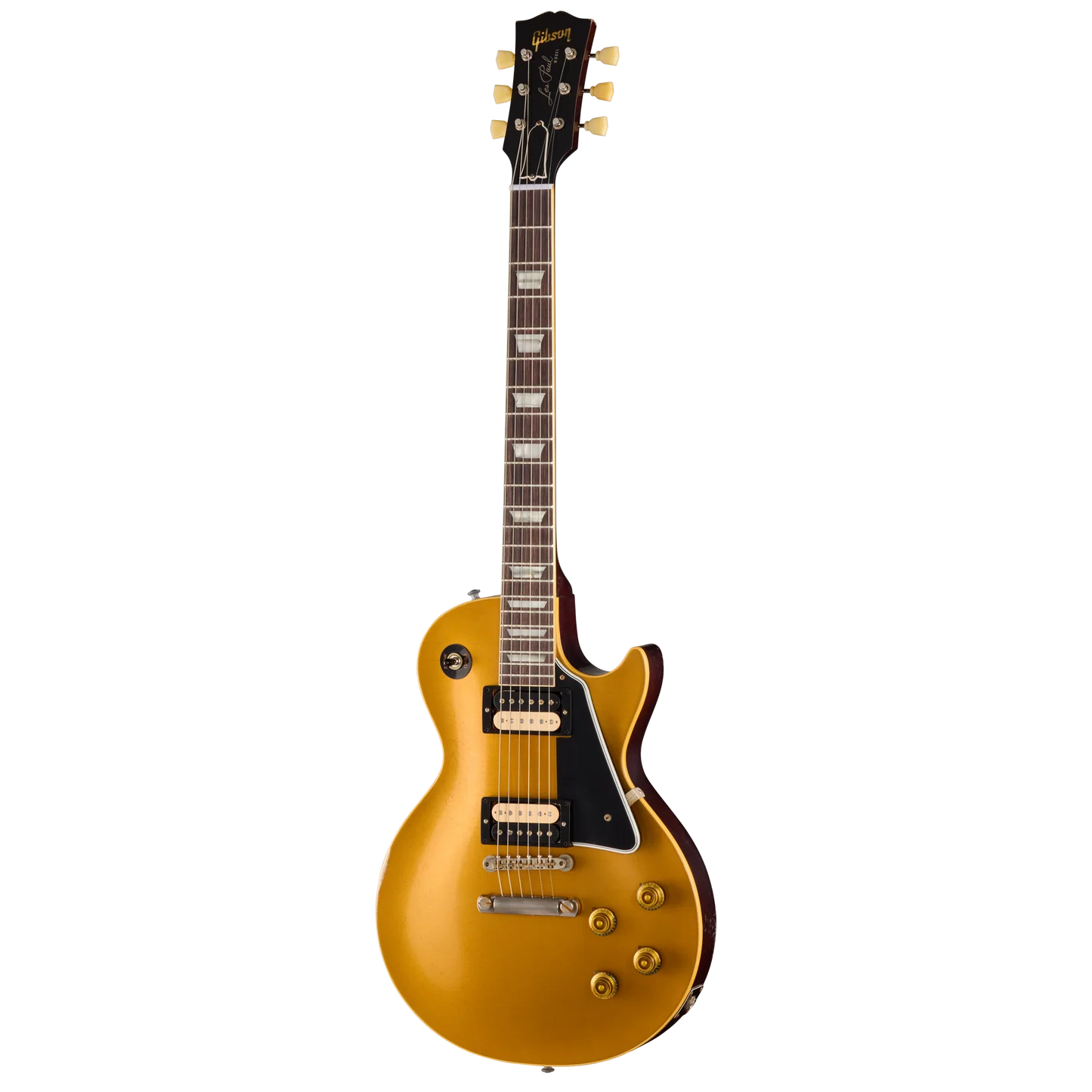 GIBSON 57 Les Paul Standard Goldtop Darkback Light Aged NH