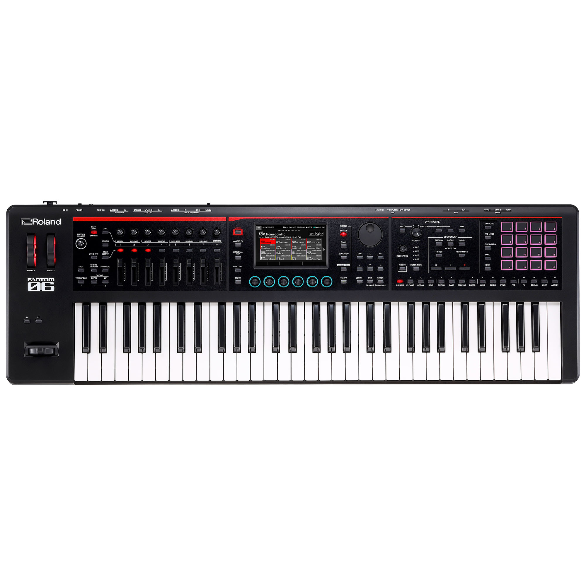 Roland Fantom-06 Synthesizer (Retoure) Roland Fantom-06 Synthesizer (Retoure)