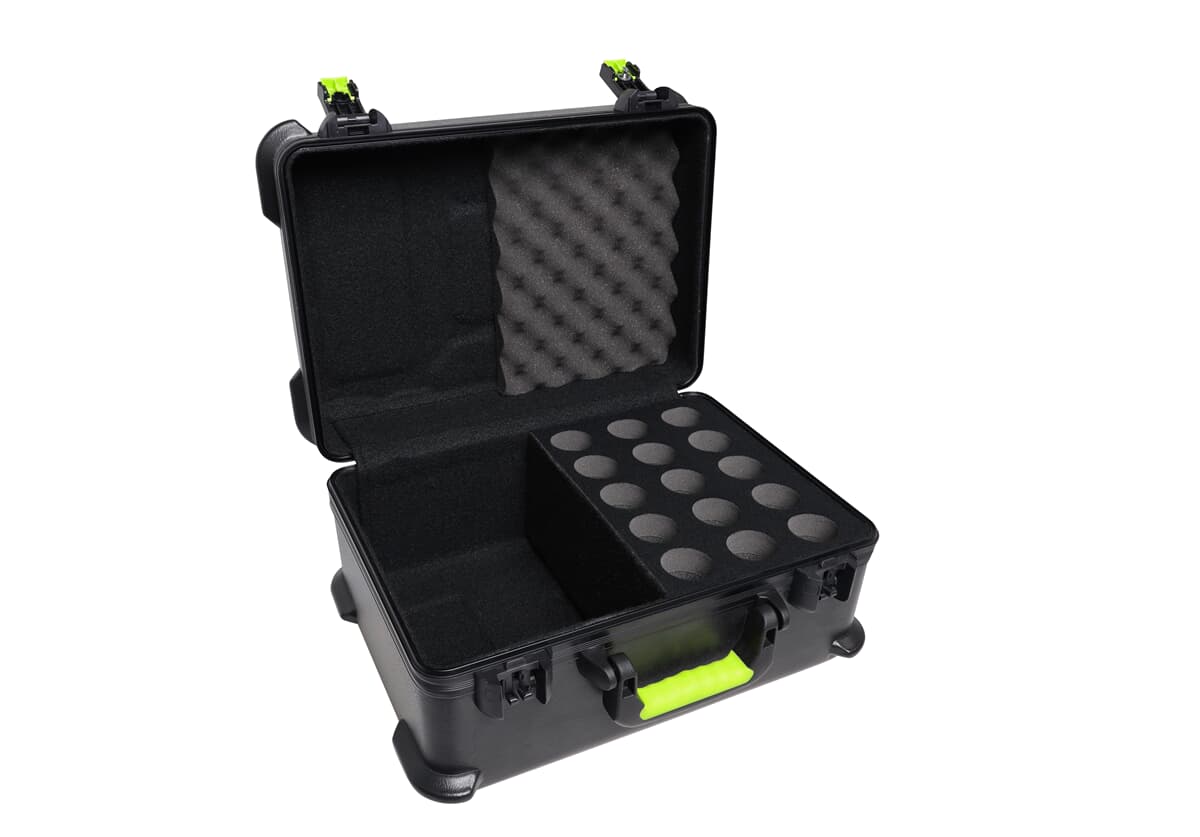 Shure SH-MICCASE15 Kunststoffkoffer mit Verschlüssen
