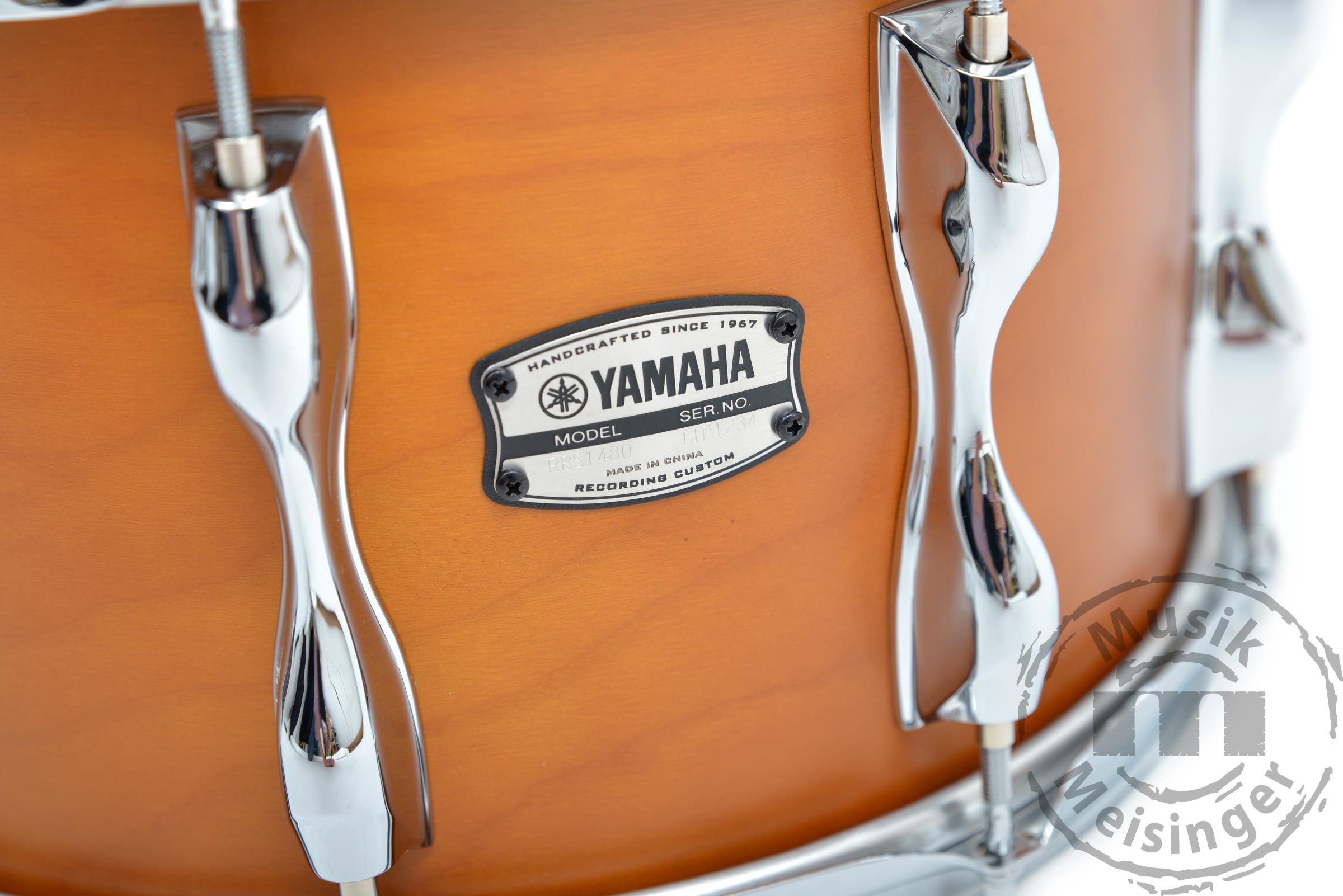 Yamaha Recording Custom 14x8 Snare RBS