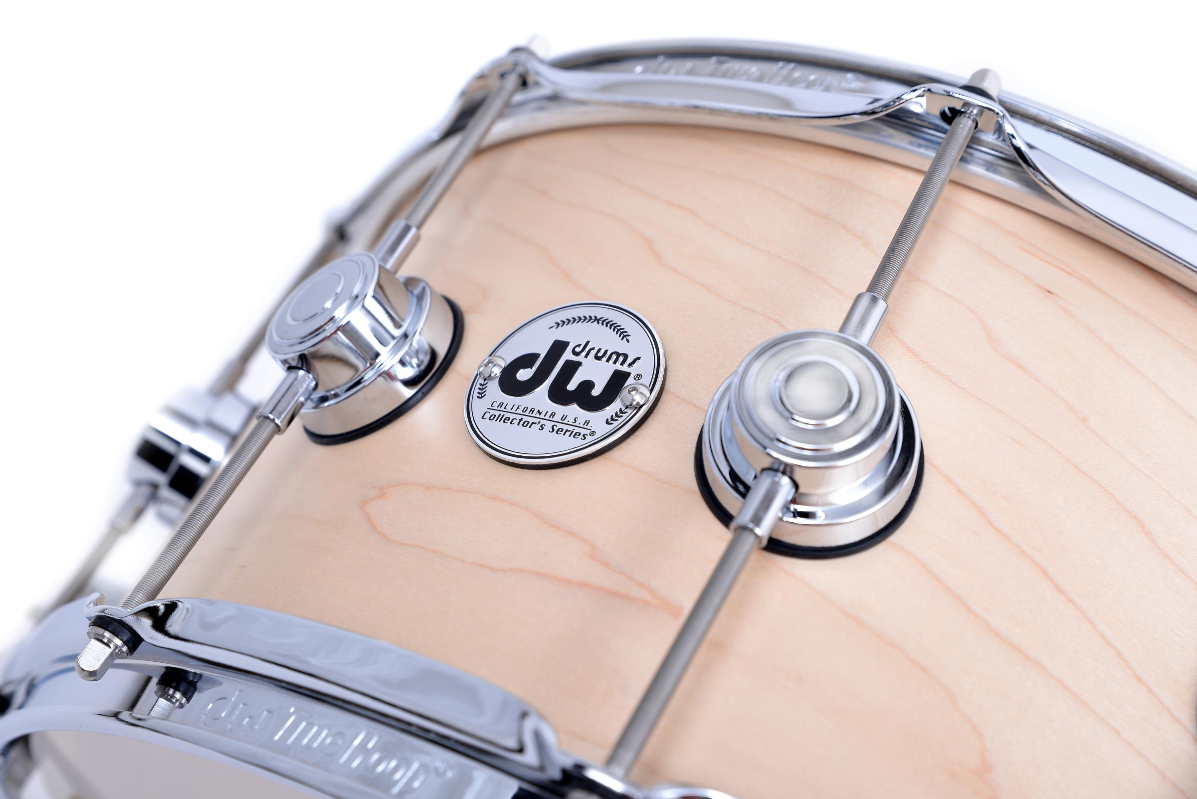 DW Satin Oil 14x7 Snare Natural