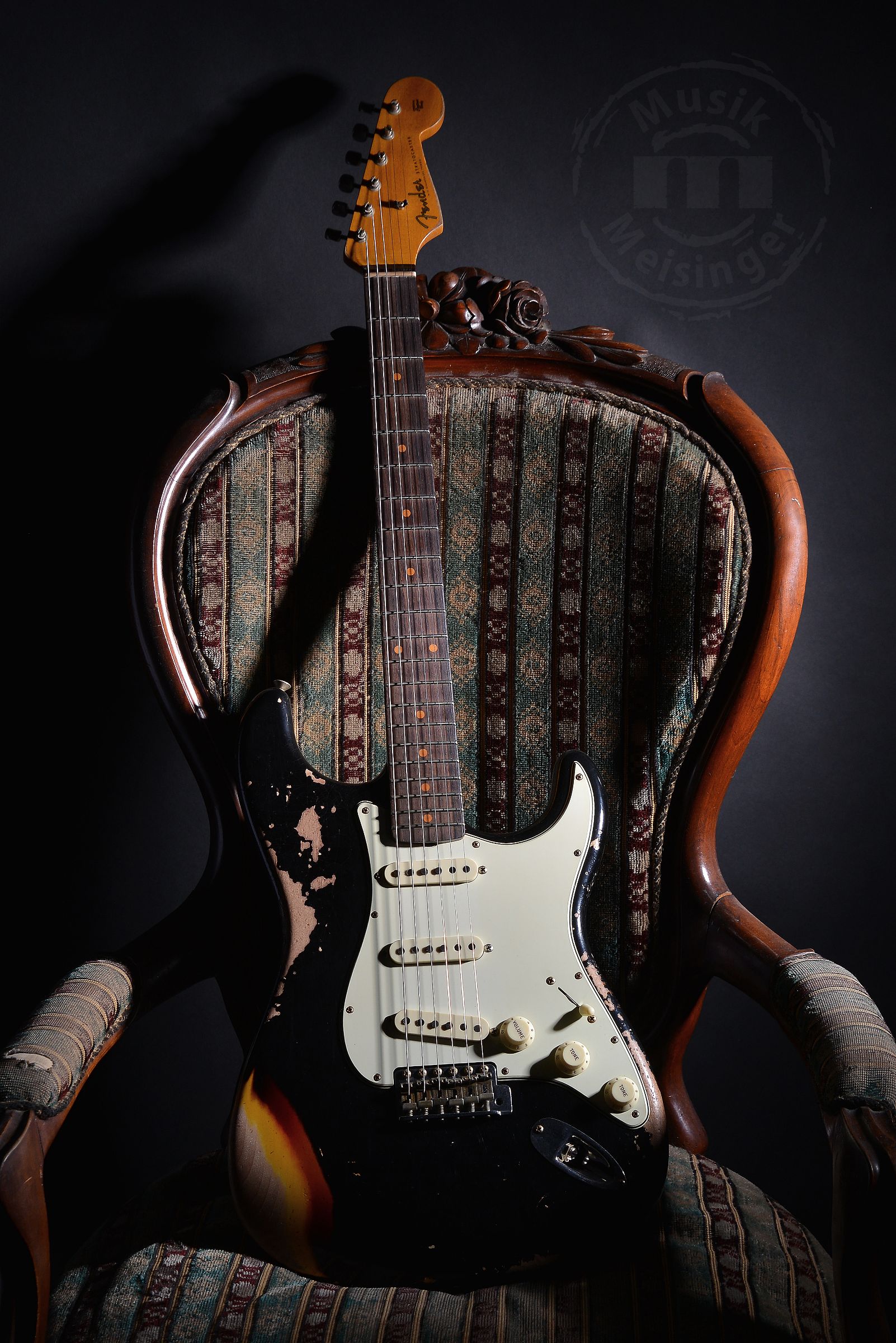 FENDER B3 60 STRAT HREL - ABLK/3TSB