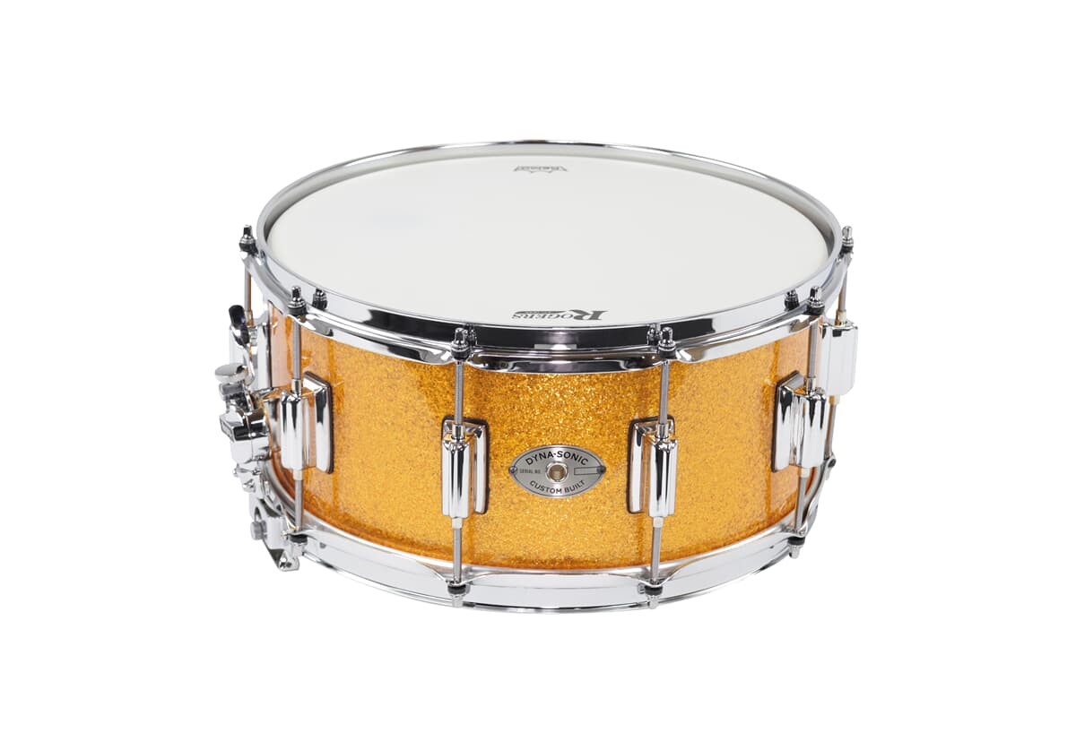 Rogers 14x6,5 Dyna-Sonic Snare Gold Sparkle
