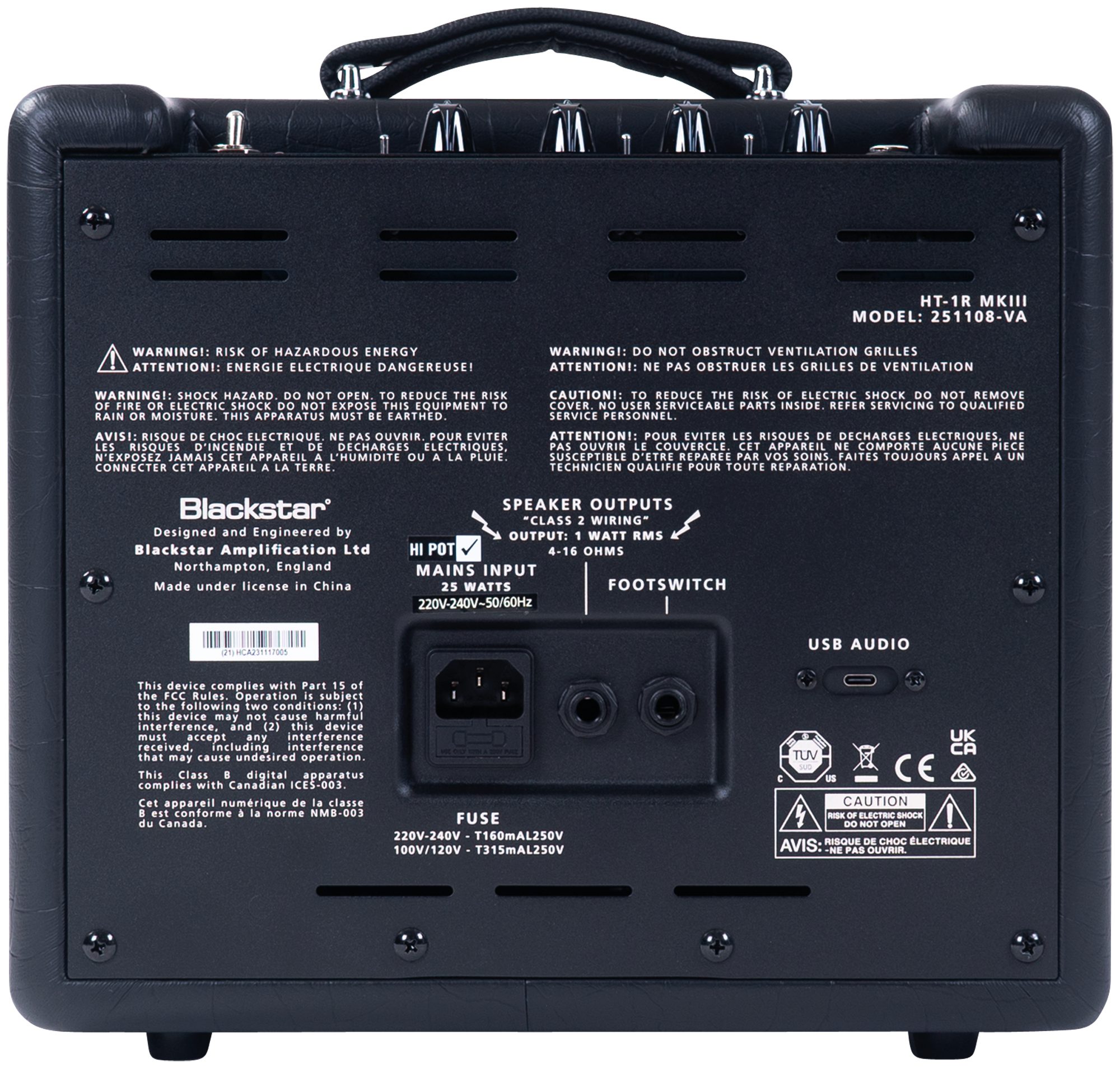 BLACKSTAR HT-1R MkIII