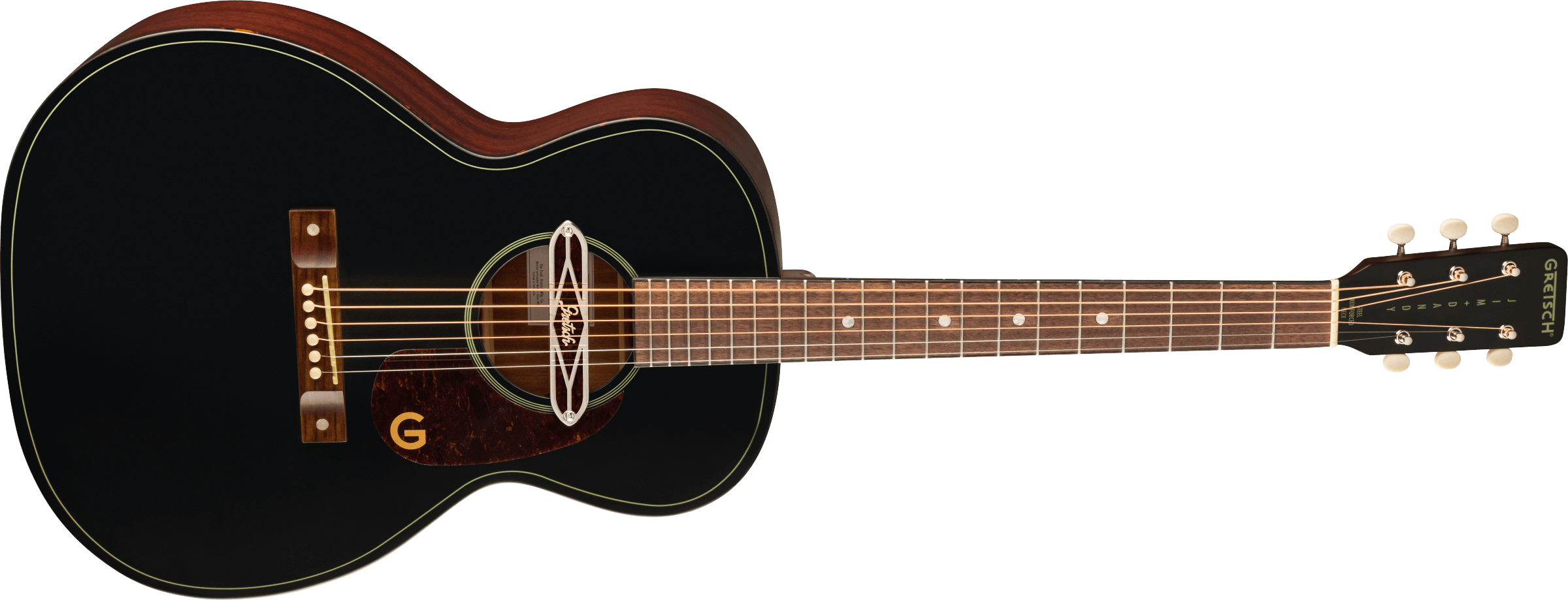 GRETSCH JD CONCERT DELTO TSPG BLKT