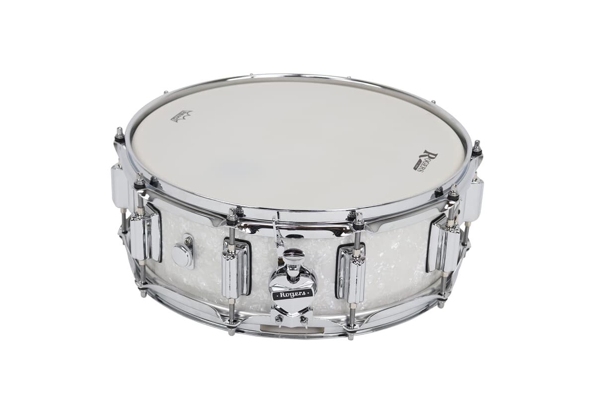 Rogers 14x5 Super Ten White Marine Pearl