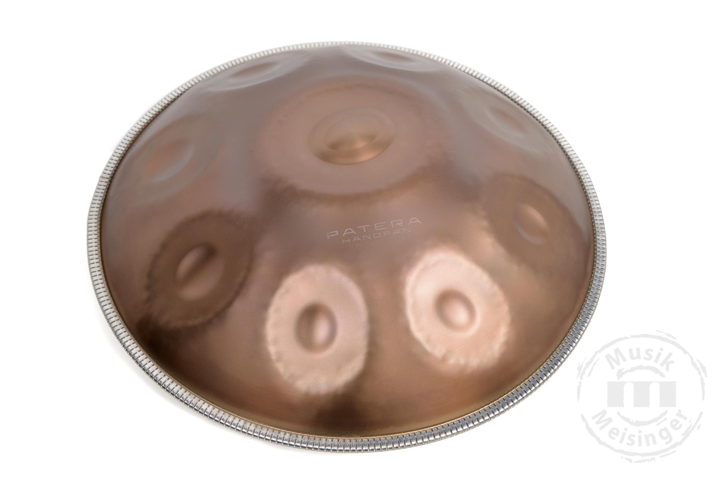 Patera HPDM-8 D-Kurd Handpan Edelstahl 432 Hz