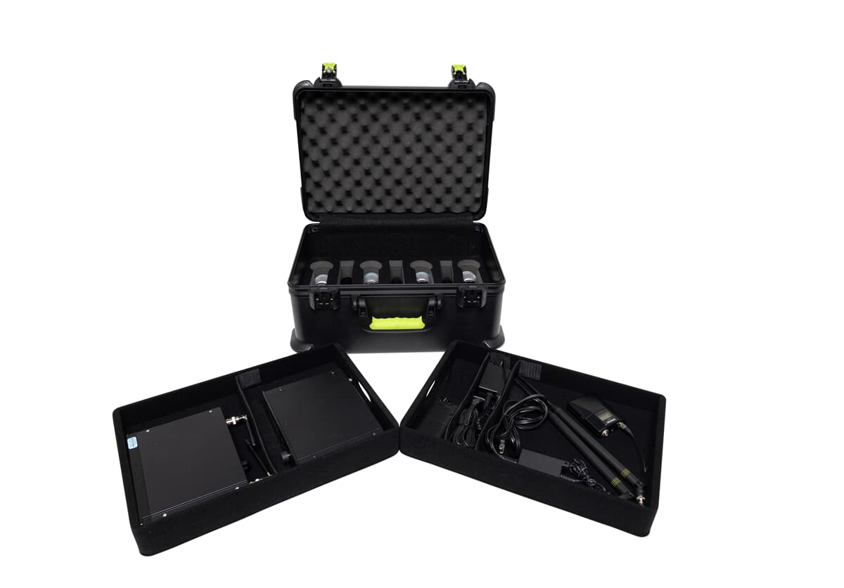 Shure SH-MICCASEW07 Kunststoffkoffer mit Verschlüssen