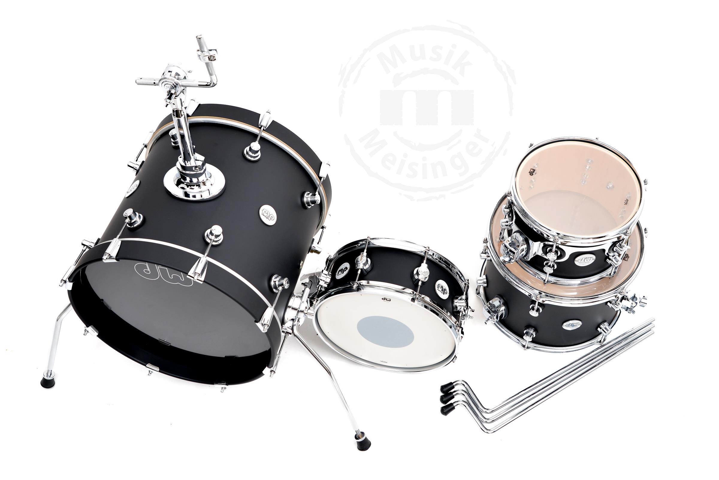 dw Design Mini Pro Shellset 16B/10T/13F/12S Satin Black