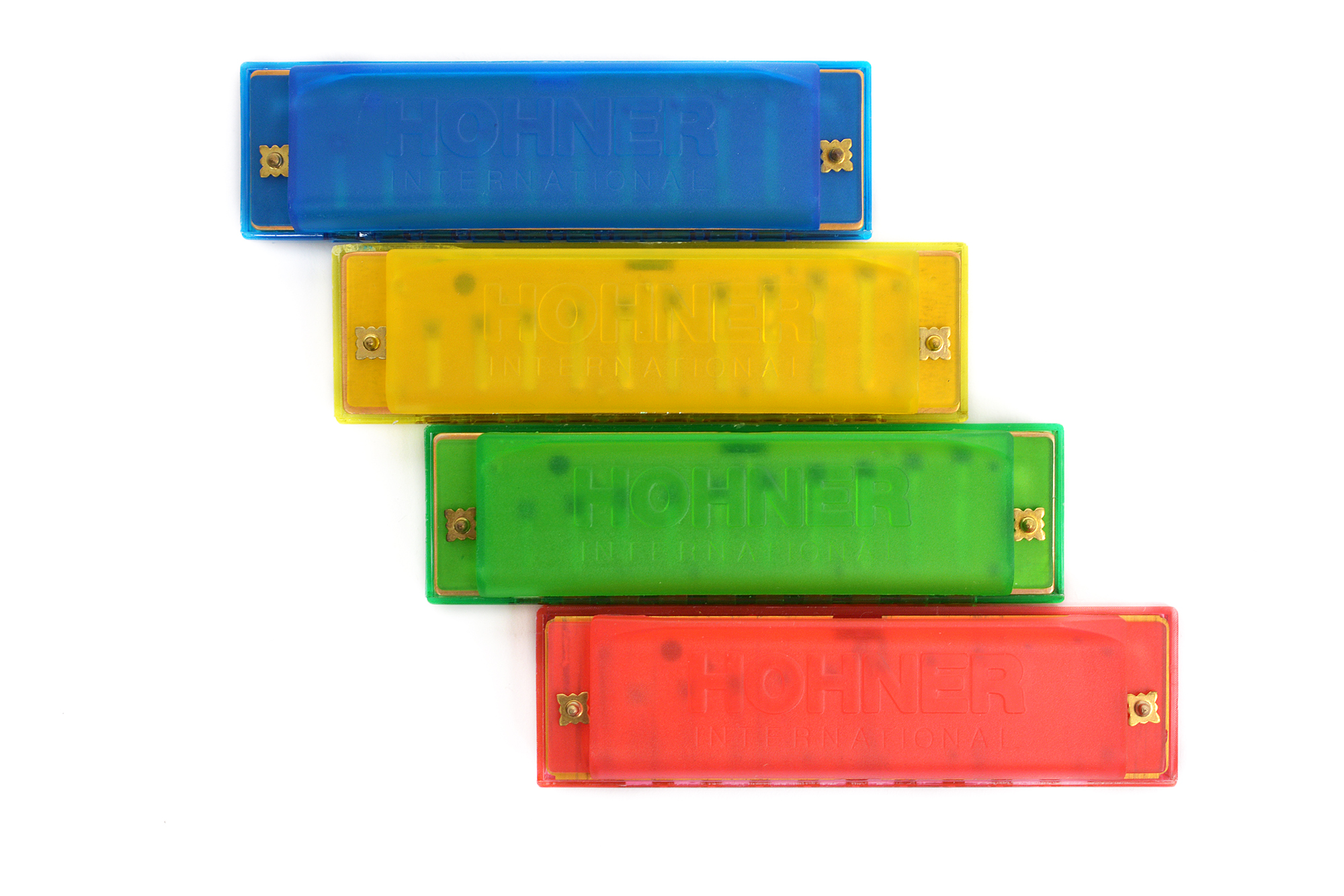 Hohner Happy Color Harp C 4er Set