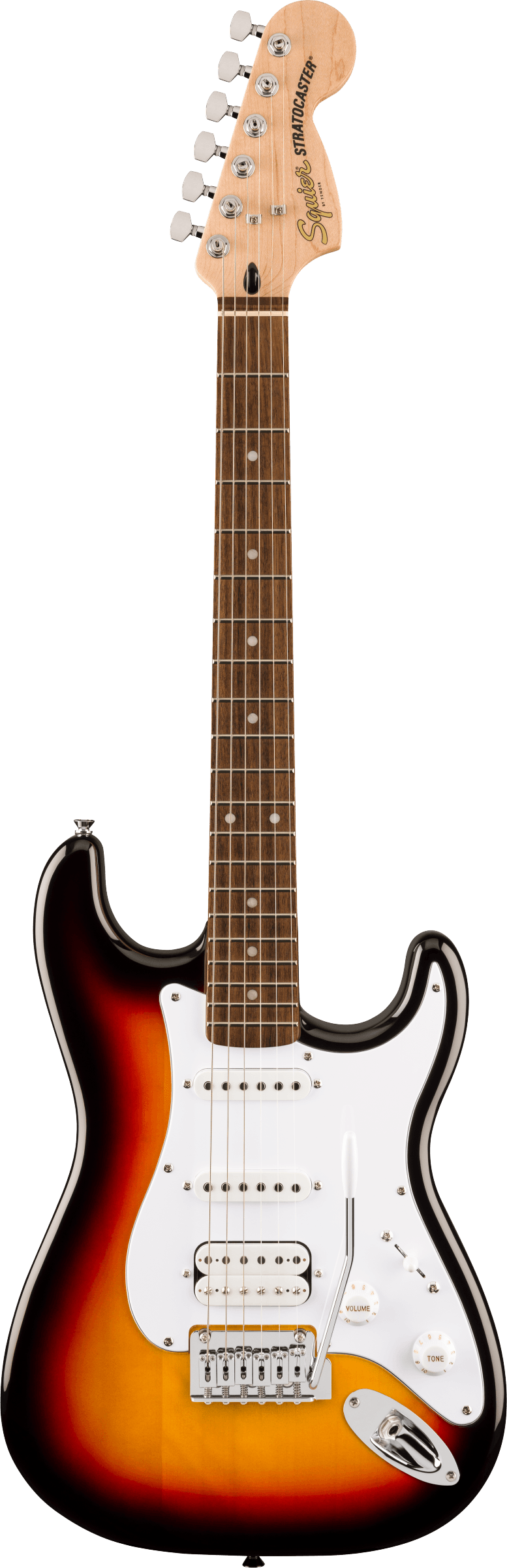 SQUIER AFF STRAT JR HSS LRL WPG 3TS