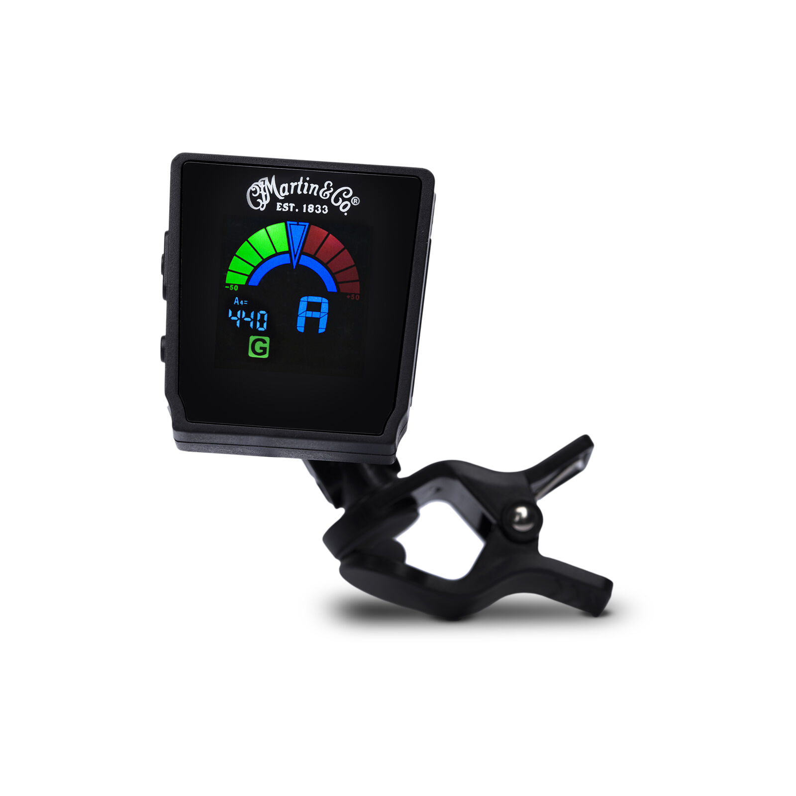 MARTIN GUITARS Guitar Clip-On Tuner, Black