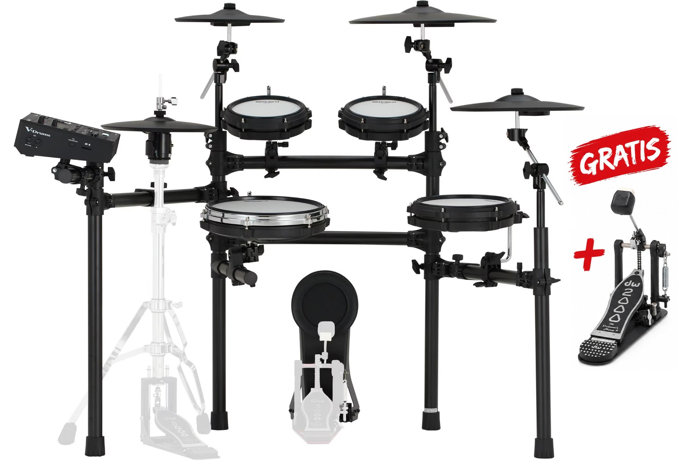 Roland TD513 E-Drum Kit inkl. MDS-STD3 und Pedal