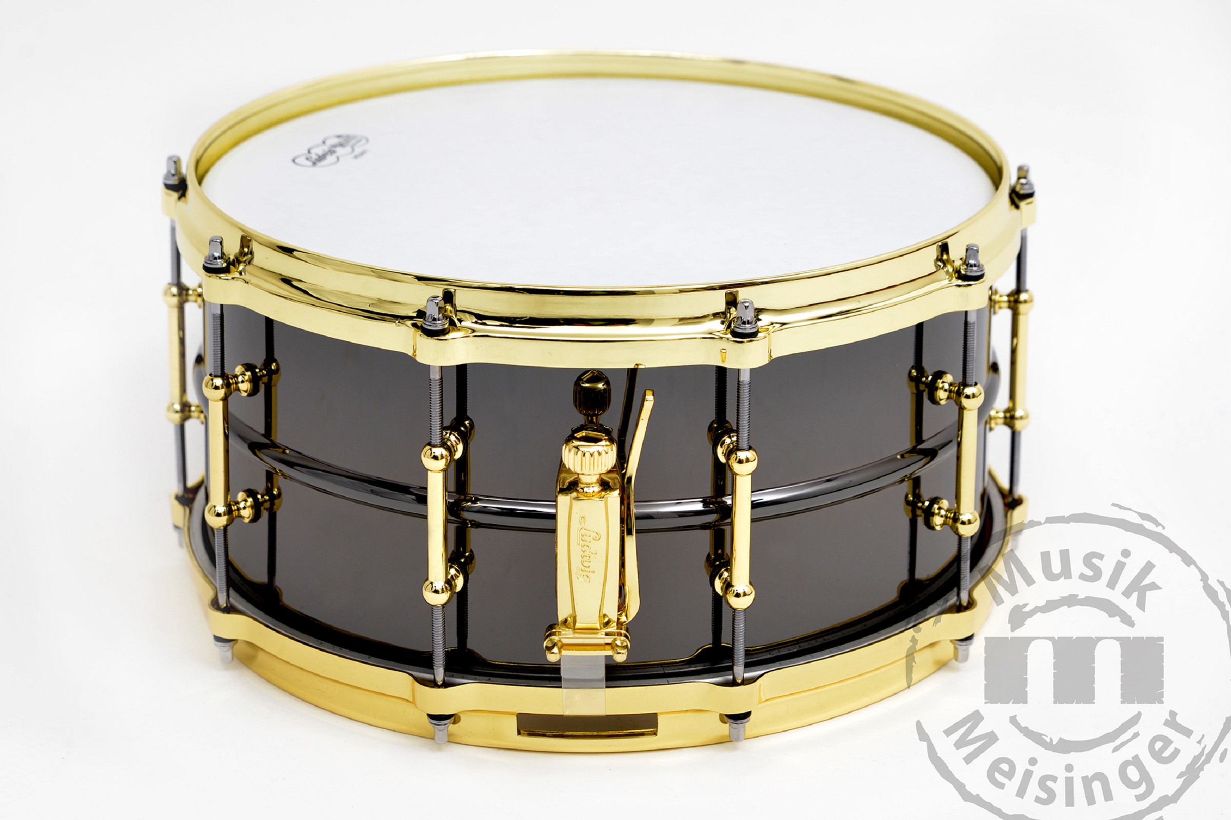 Ludwig LB417BT Black Beauty 14x6.5 Snare Drum