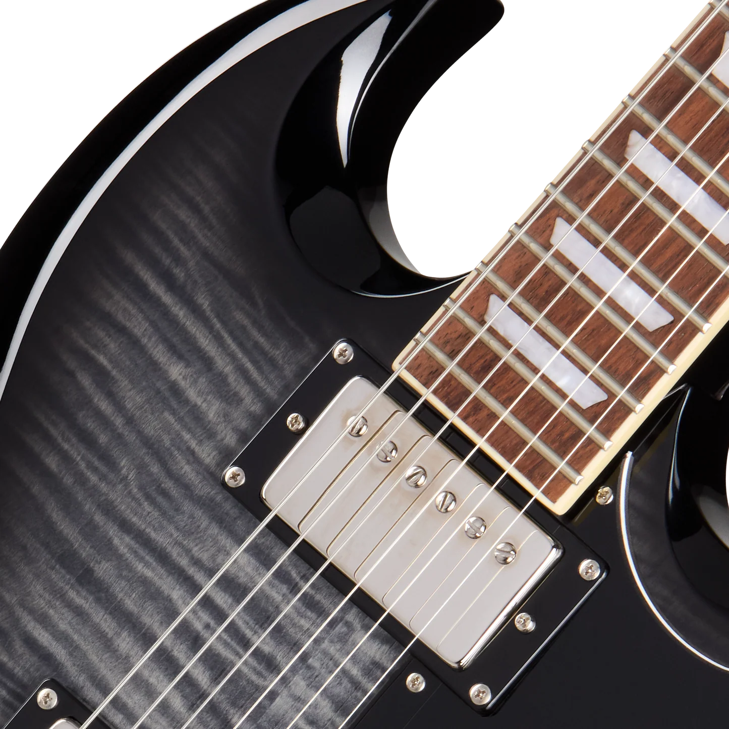 EPIPHONE SG Tribute Plus Ebony Burst