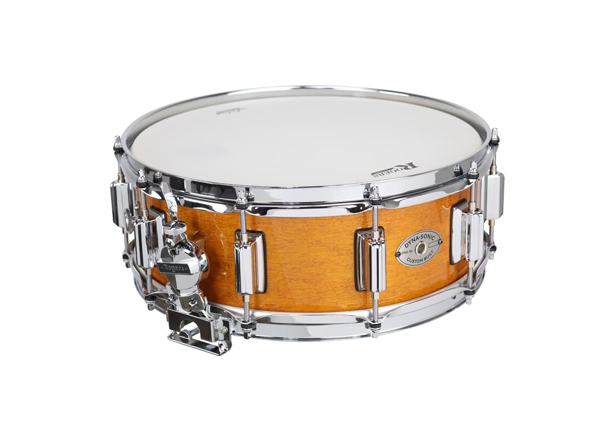 Rogers 14x5 Dyna-Sonic Snare Fruitwood Stain