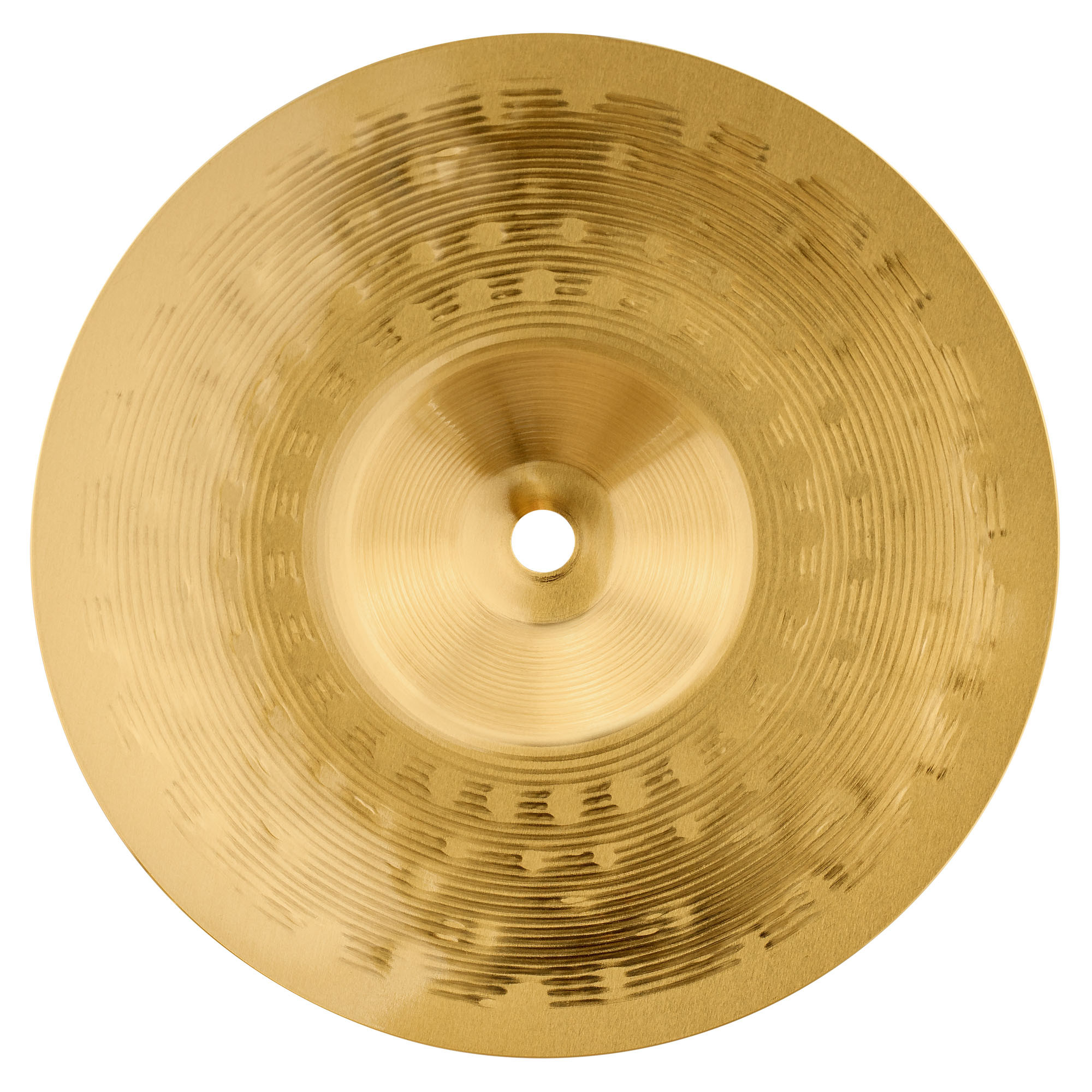 Meinl HCS8H 8" Micro Stack Hats Messing-Becken