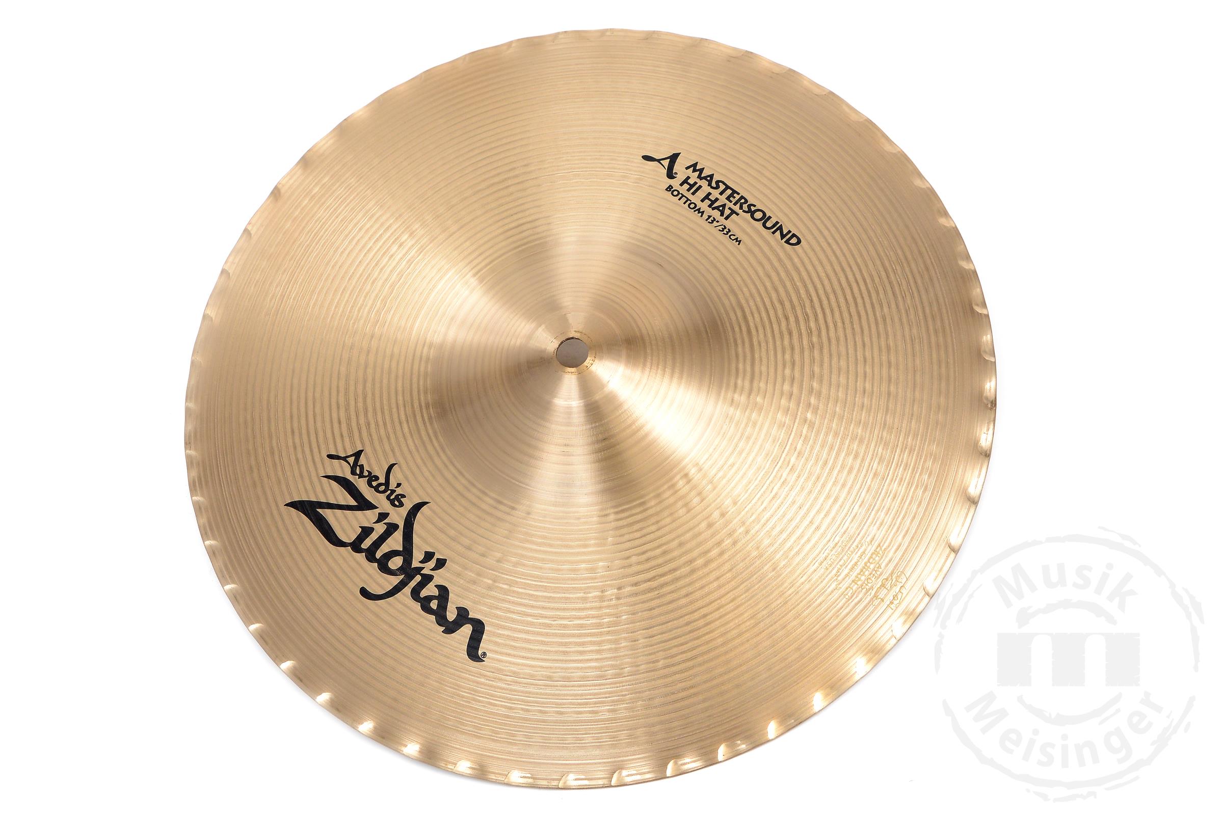 Zildjian A 13" Mastersound Bottom Hi-Hat Traditional (nur Bottom)