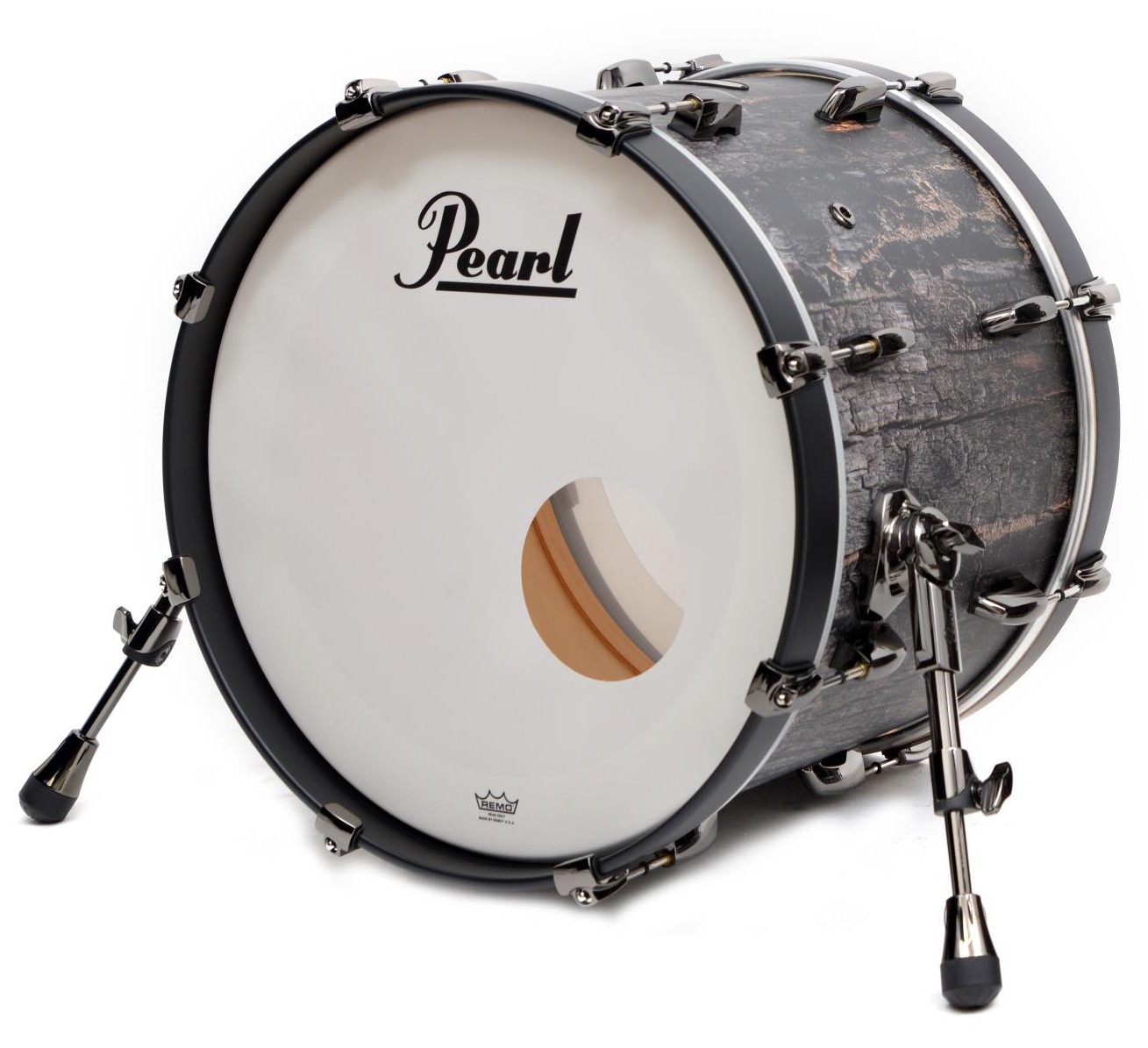 Pearl Masters MRV 20x14 Bassdrum Satin Charred Oak