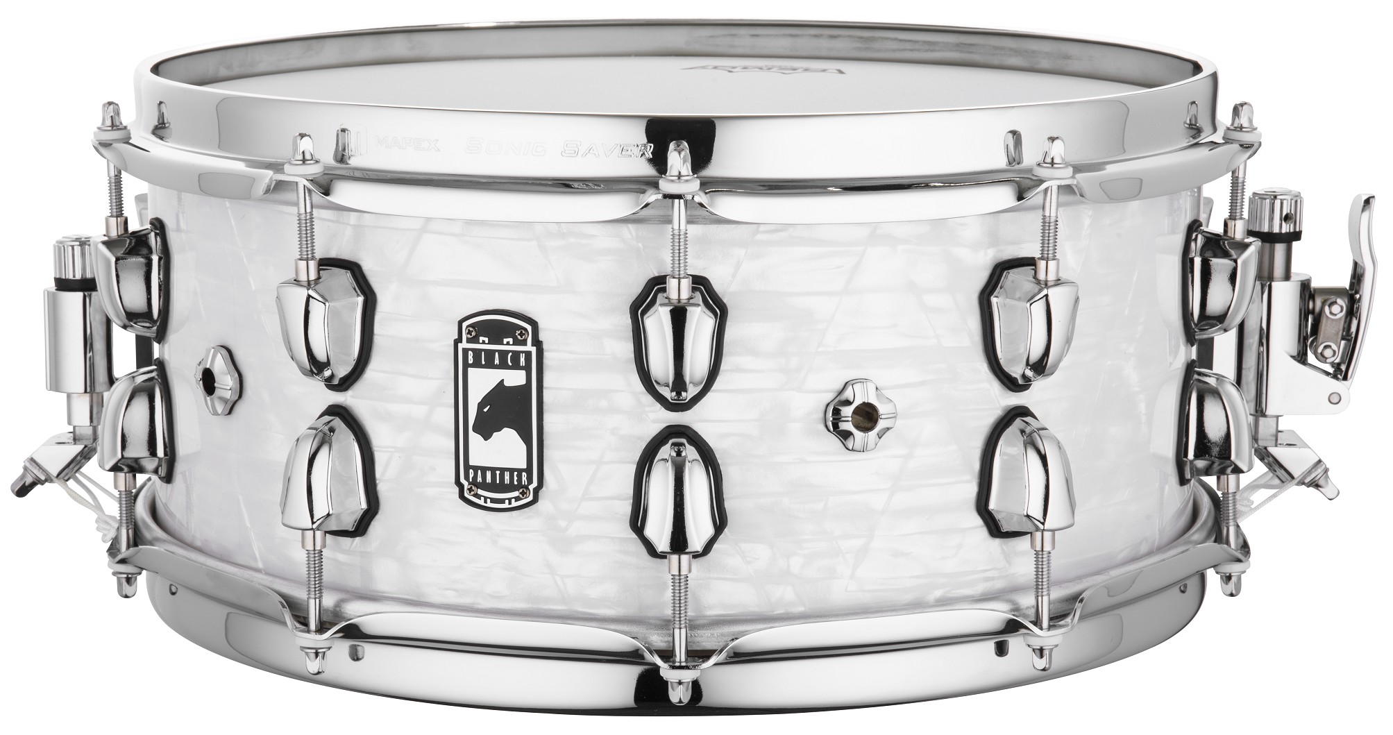 Mapex Black Panther Heritage Snare 14x6 White Strata