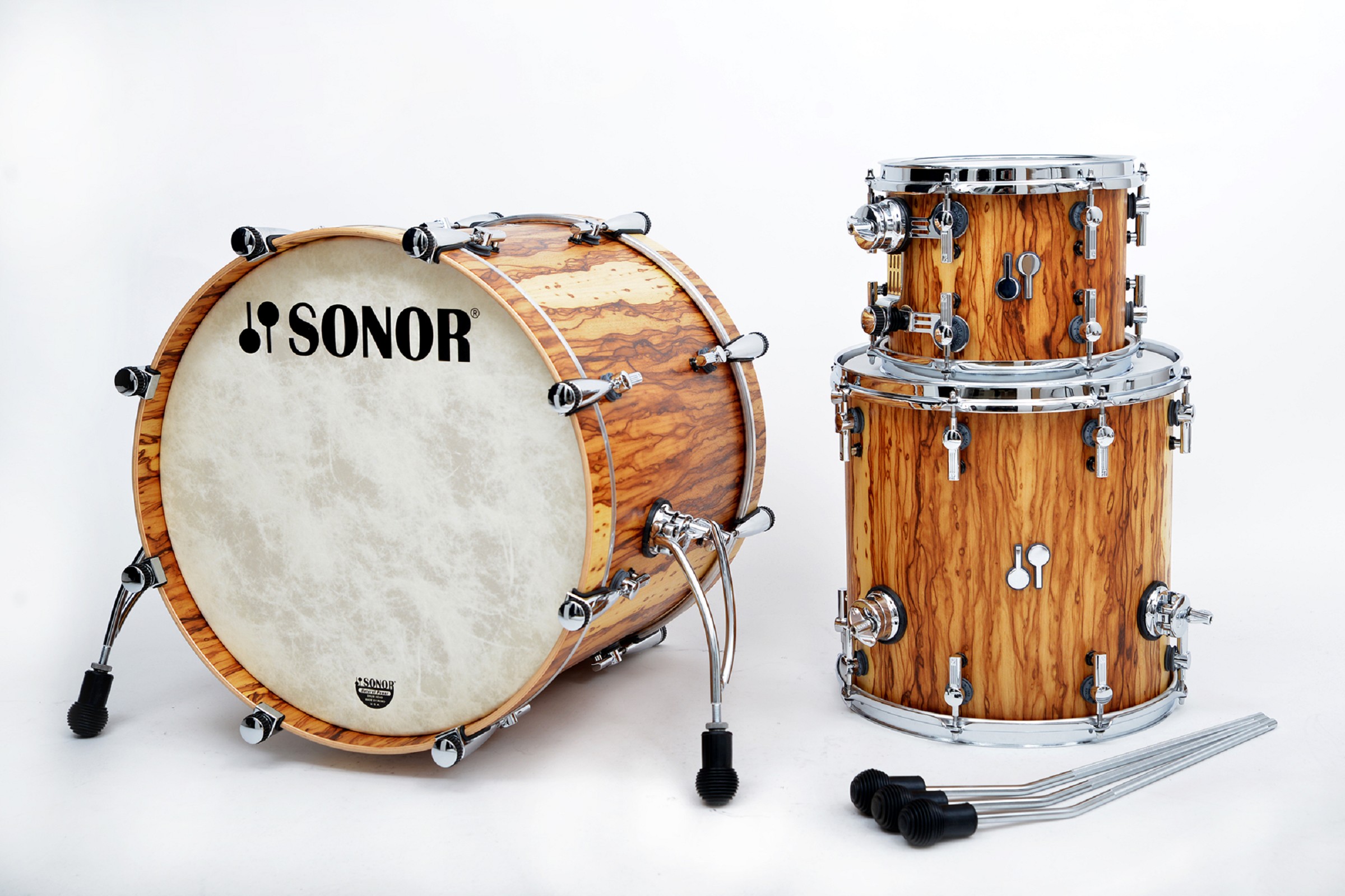 Sonor SQ2 Maple Shell Set 20BD/10T/14FT African Marble