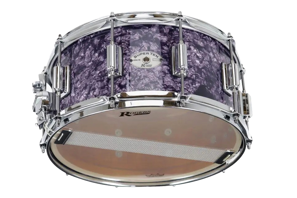 Rogers 14x5 Super Ten Purple Diamond Pearl