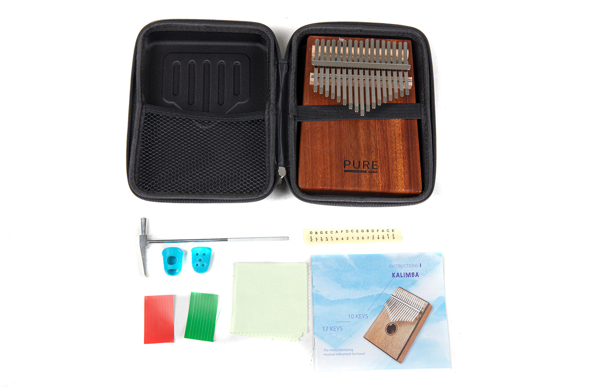 Gewa Pure Kalimba 17 Töne Mahogany Solid Gewa Pure Kalimba 17 Töne Mahogany Solid
