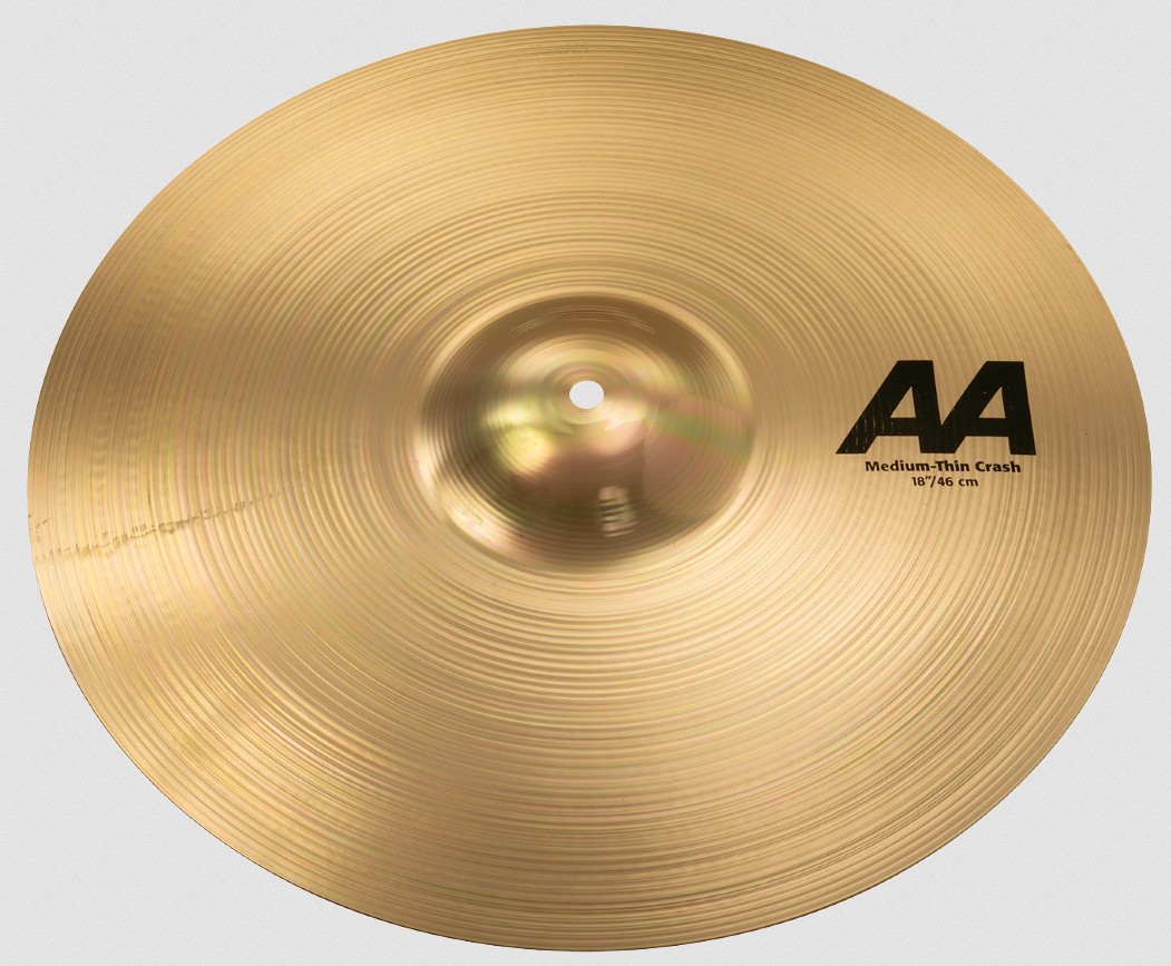 Sabian AA 18" Medium Thin Crash Brilliant (Retoure)