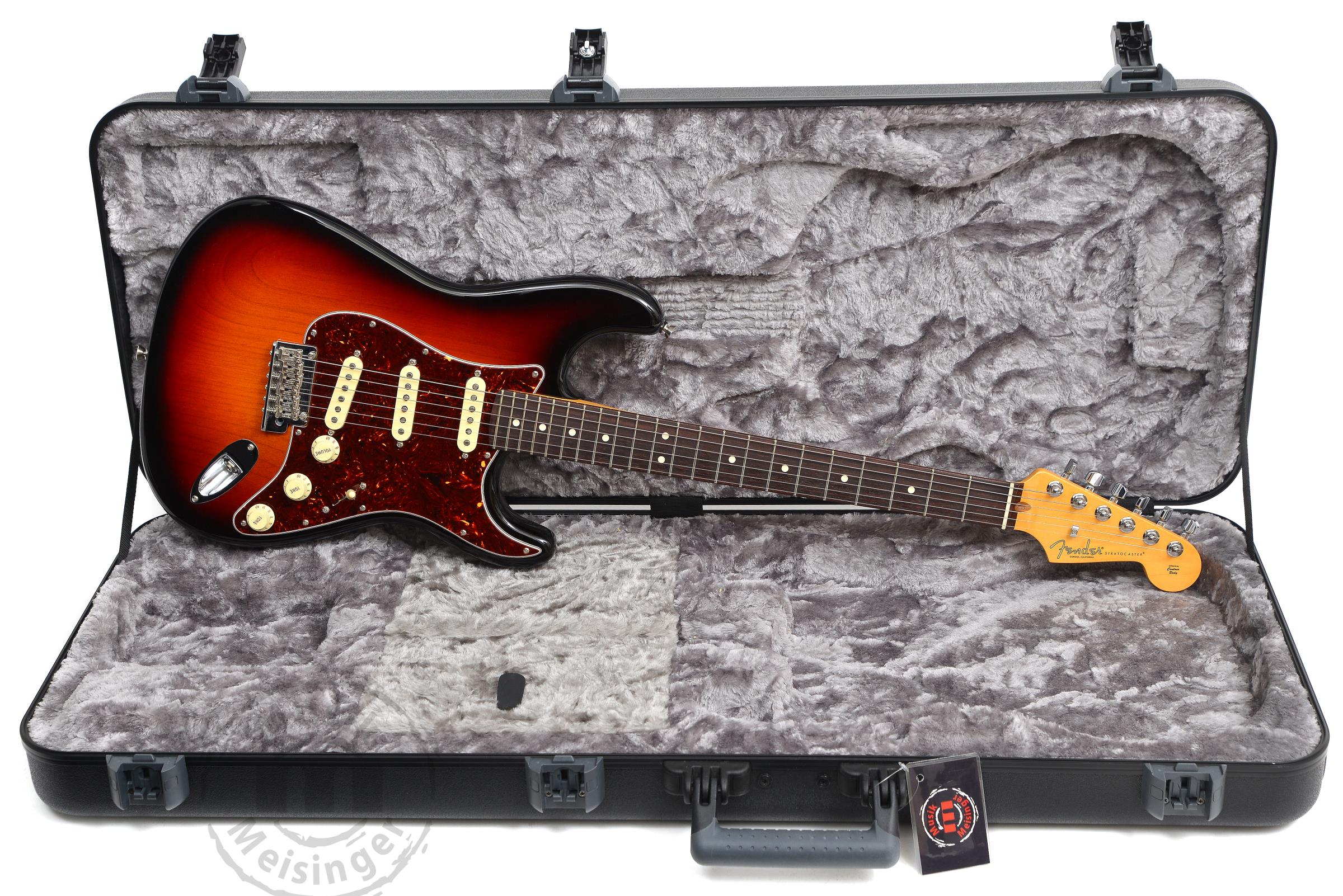 FENDER AM PRO II STRAT RW 3TSB #GEBRAUCHT