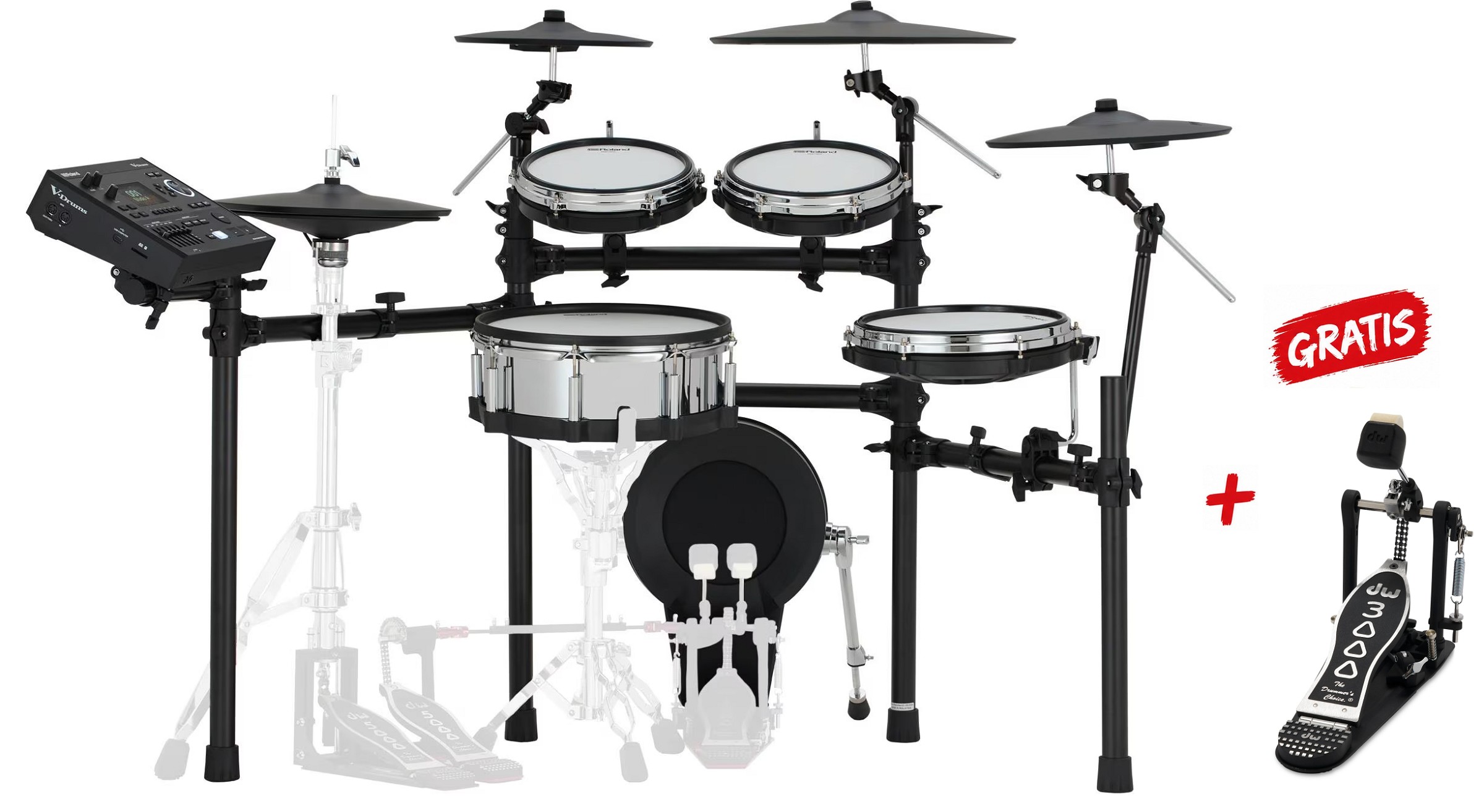 Roland TD516 E-Drum Kit Inkl. MDS-STD3 und Pedal