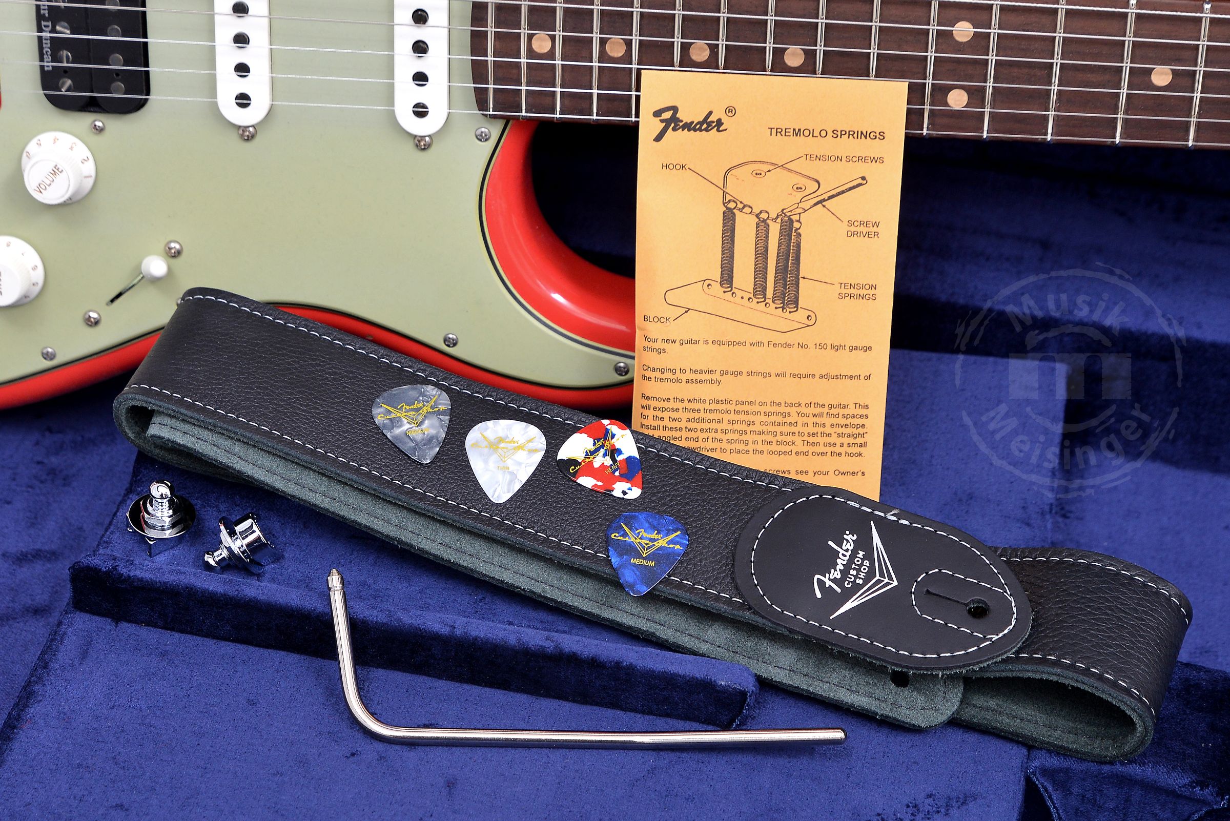 FENDER W25-CUST DLX REL HB S-1 STRAT-AFRD