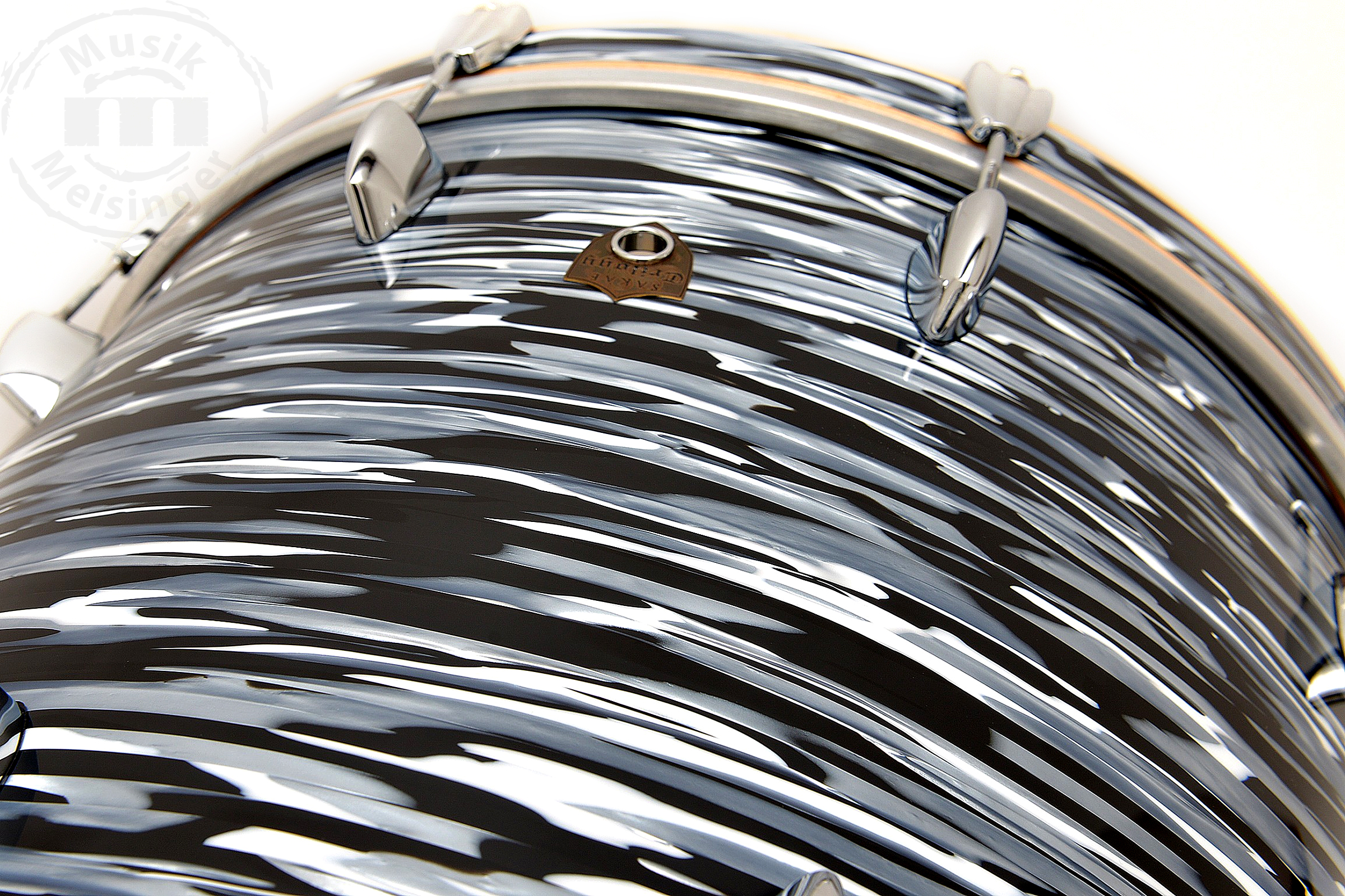SAKAE Trilogy Bassdrum 22x14 Black Oyster Pearl