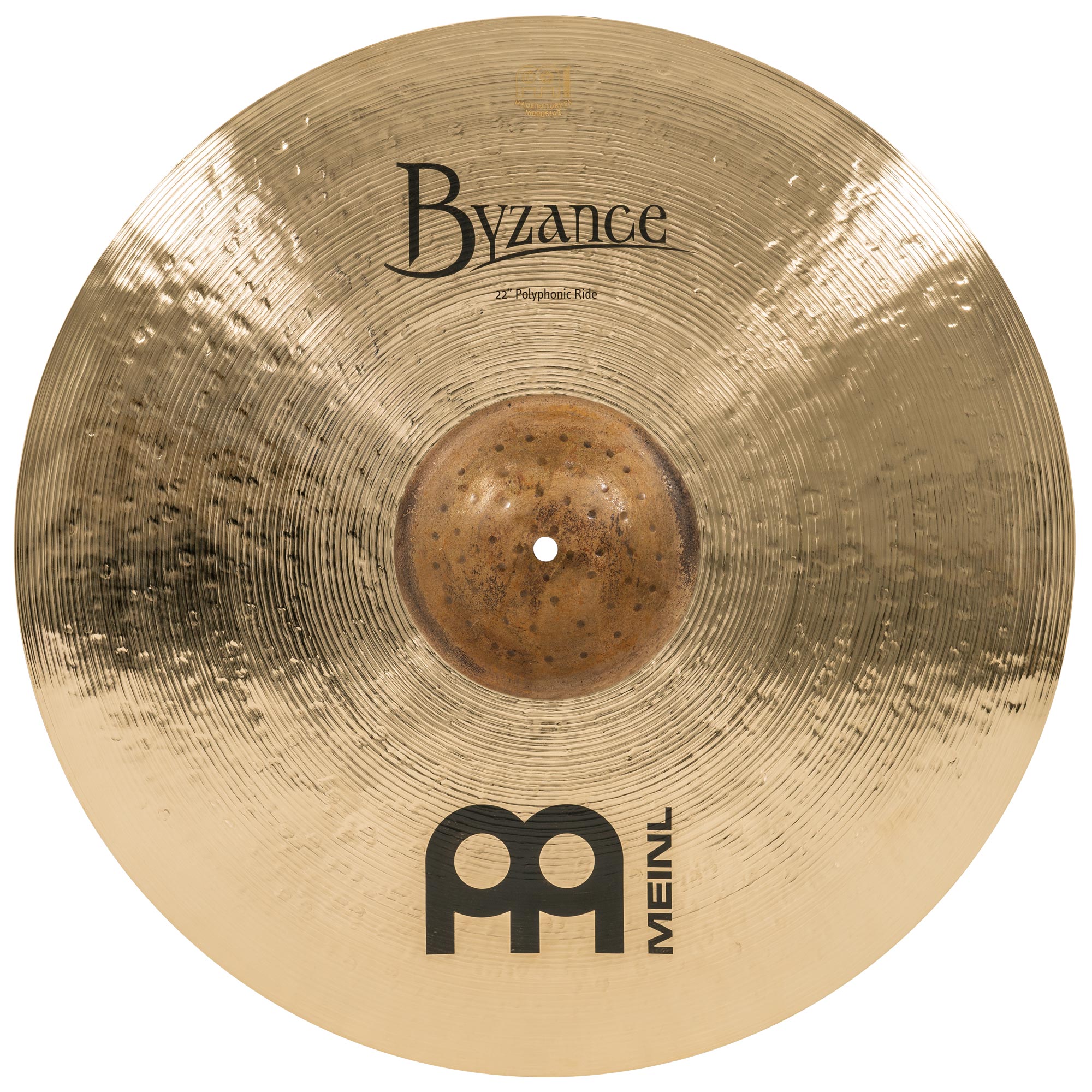 Meinl Byzance 22" Polyphonic Ride Brilliant