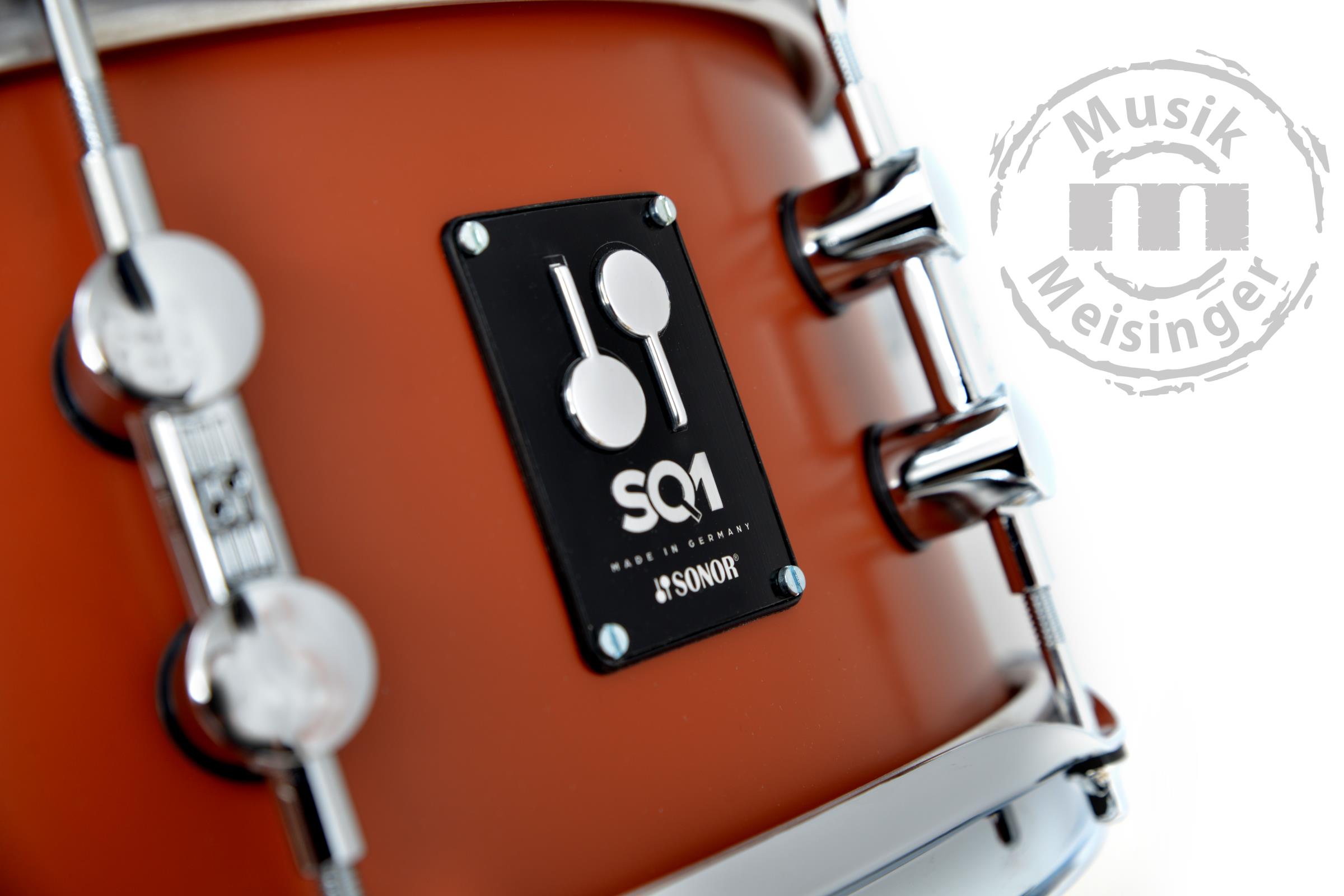 Sonor SQ1 14x6,5 Snare Satin Copper Brown