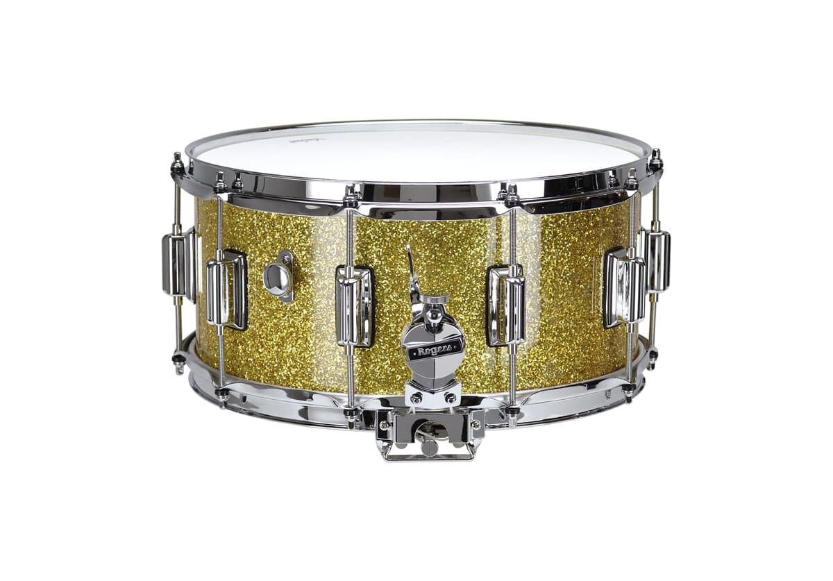 Rogers 14x6,5 Dyna-Sonic Snare Gold Sparkle Lacquer