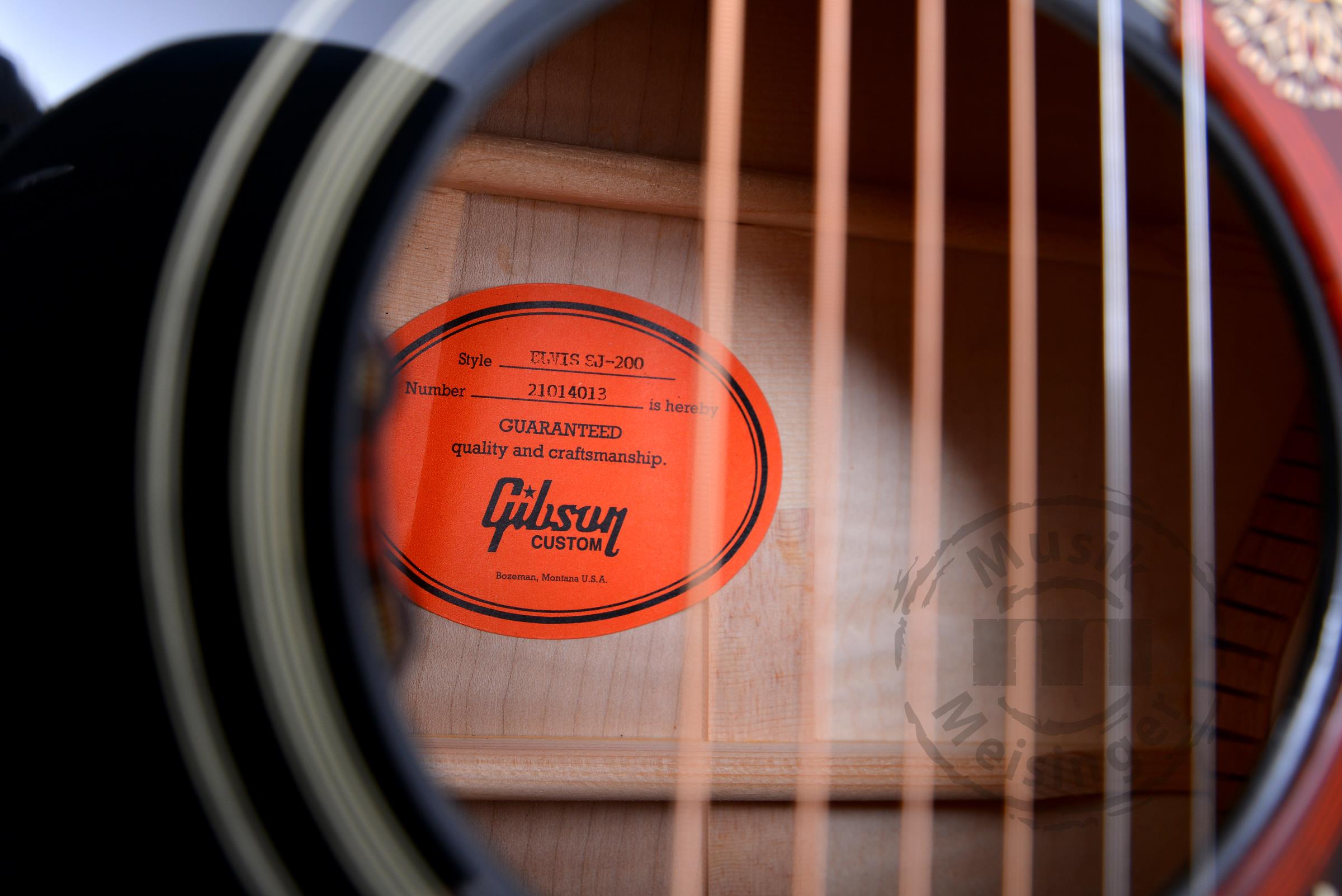 GIBSON Elvis SJ-200 Ebony