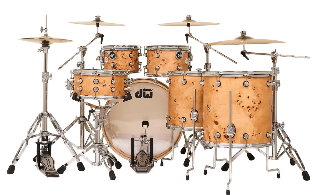 dw Design Exotic Shellset 22B/10T/12T/14FT/16FT/14SD