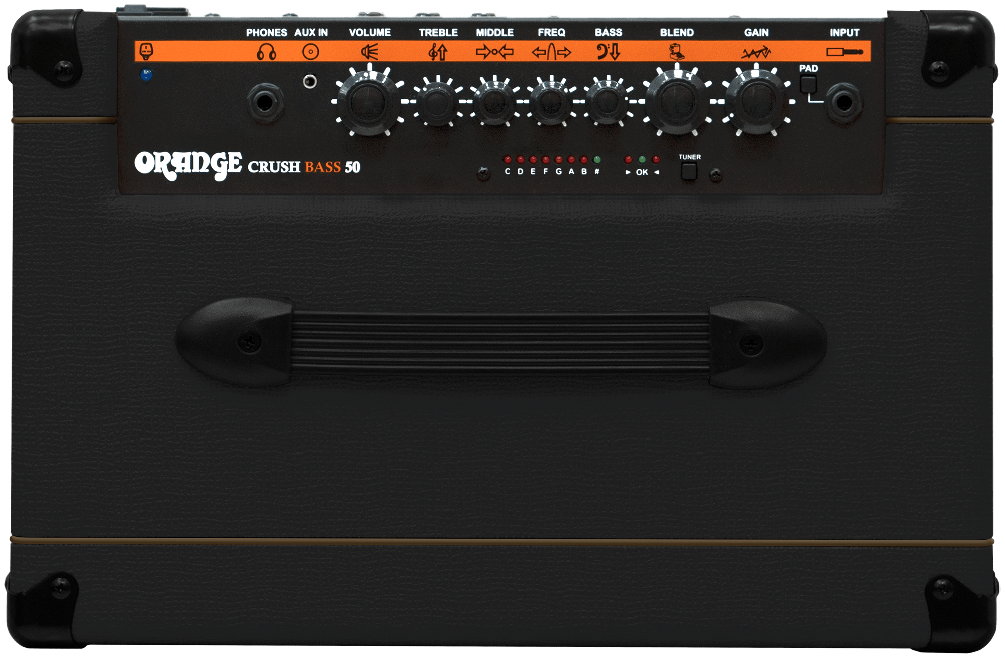 ORANGE Crush Bass 50 Black